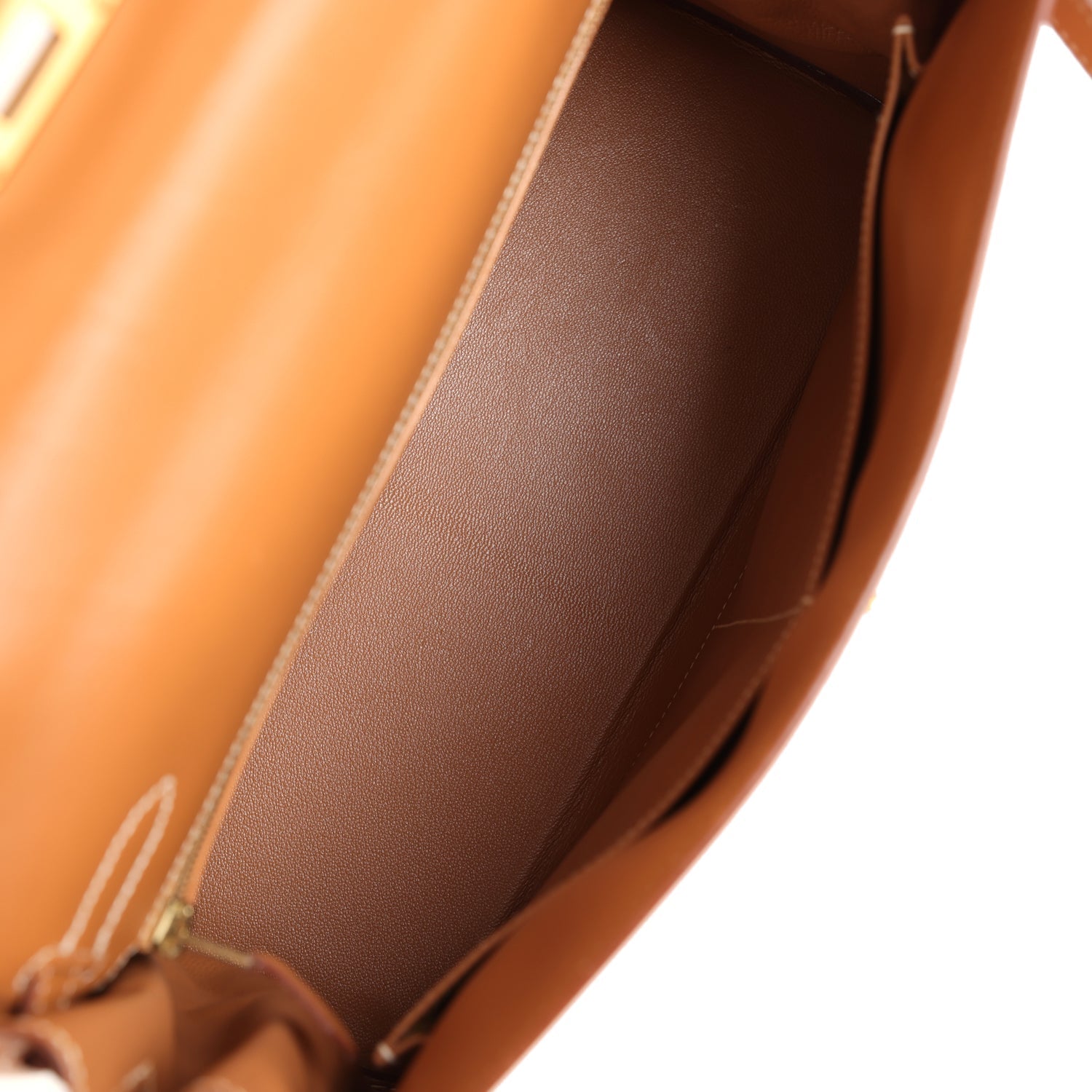 Hermes Kelly Retourne 32 Naturel Sable Chamonix Gold Hardware - Exclusu