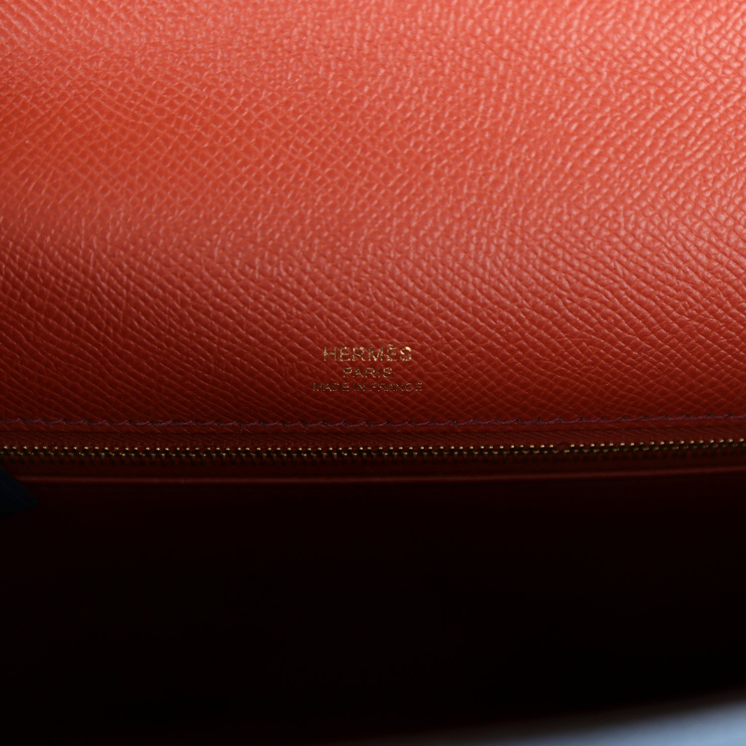 Hermes Kelly Sellier 28 Casaque Deep Bleu and Mykonos Epsom Gold Hardware - Exclusu