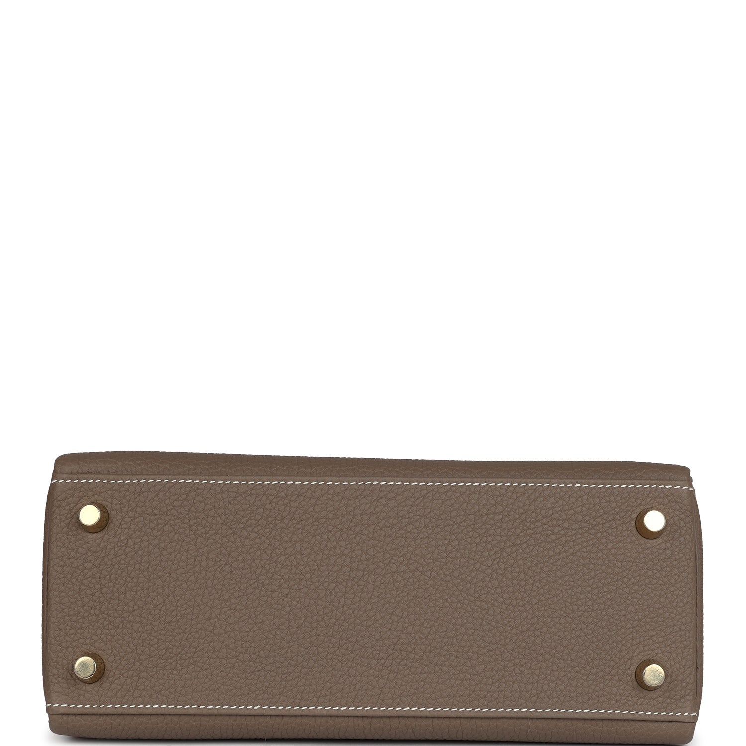 Hermes Kelly Retourne 25 Etoupe Togo Gold Hardware - Exclusu