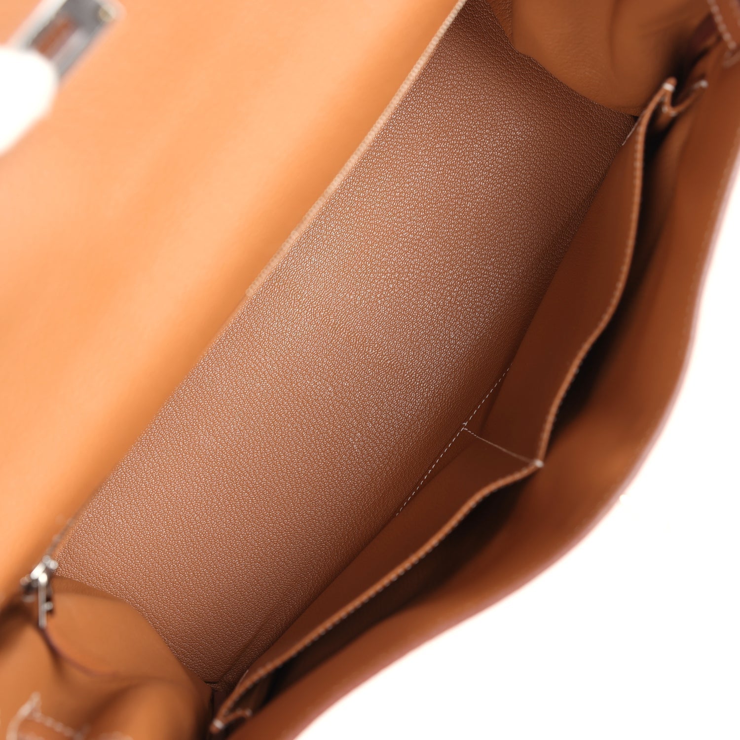 Hermes Kelly Retourne 35 Gold Togo Palladium Hardware - Exclusu