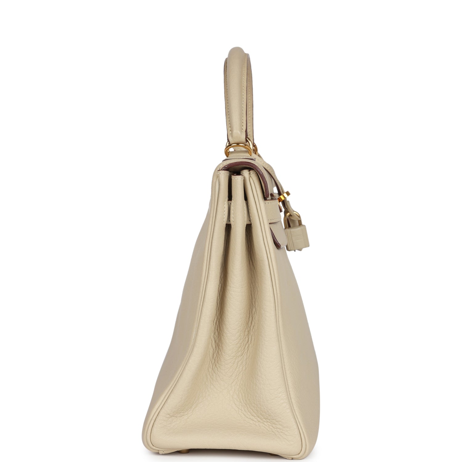 Hermes Kelly Retourne 32 Parchemin Togo Gold Hardware - Exclusu