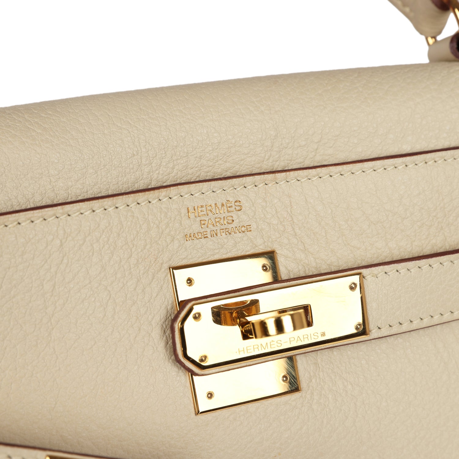 Hermes Kelly Retourne 32 Parchemin Togo Gold Hardware - Exclusu