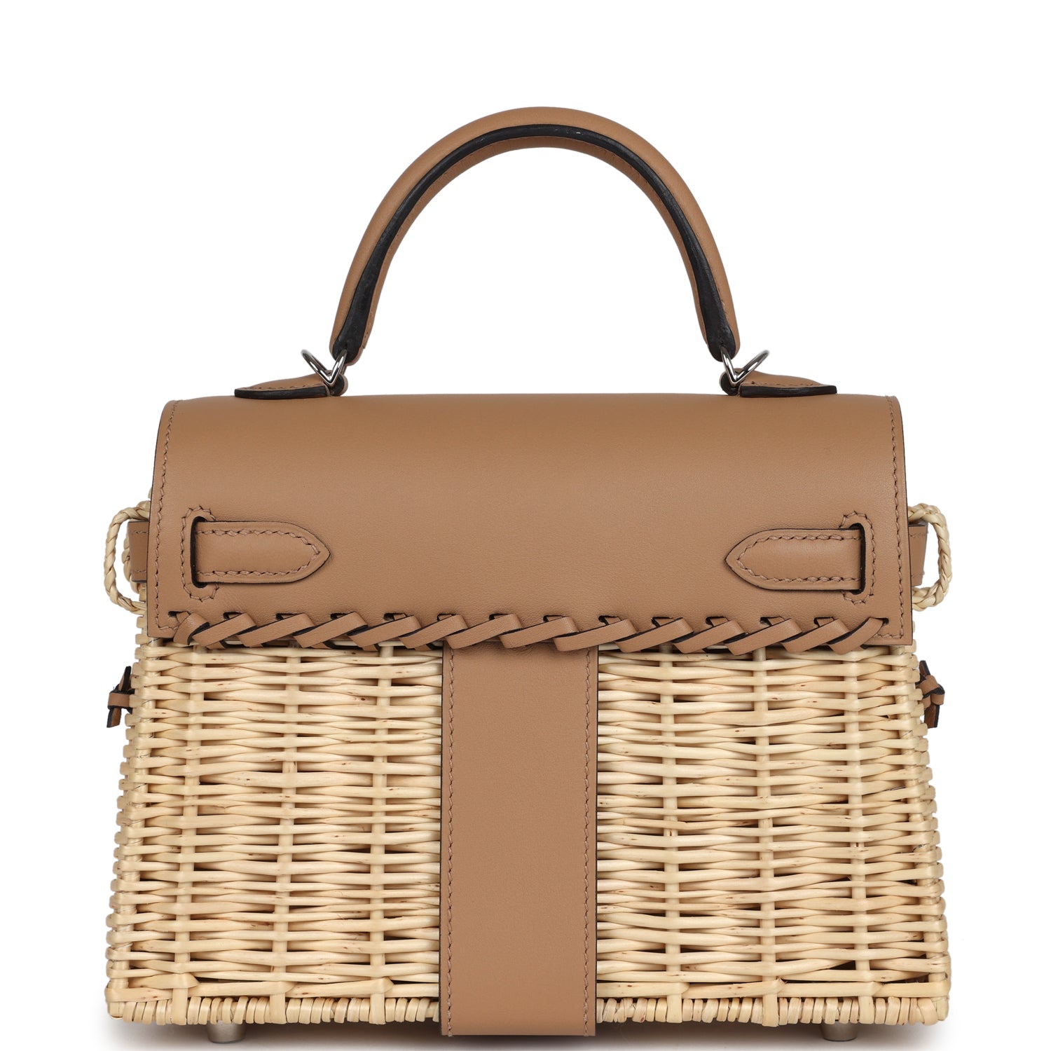 Hermes Mini Picnic Kelly 20 Chai Swift Palladium Hardware - Exclusu