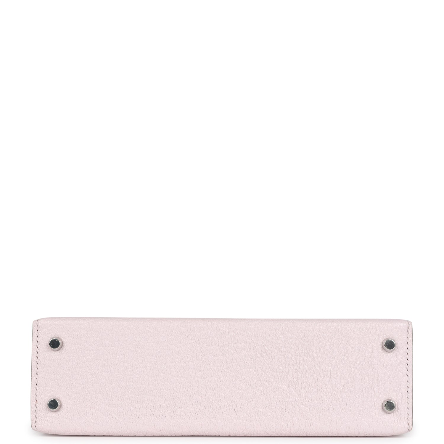 Hermes Kelly Sellier 20 Mauve Pale Chevre Palladium Hardware - Exclusu