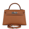 Hermes Kelly Sellier 20 Gold Epsom Palladium Hardware - Exclusu
