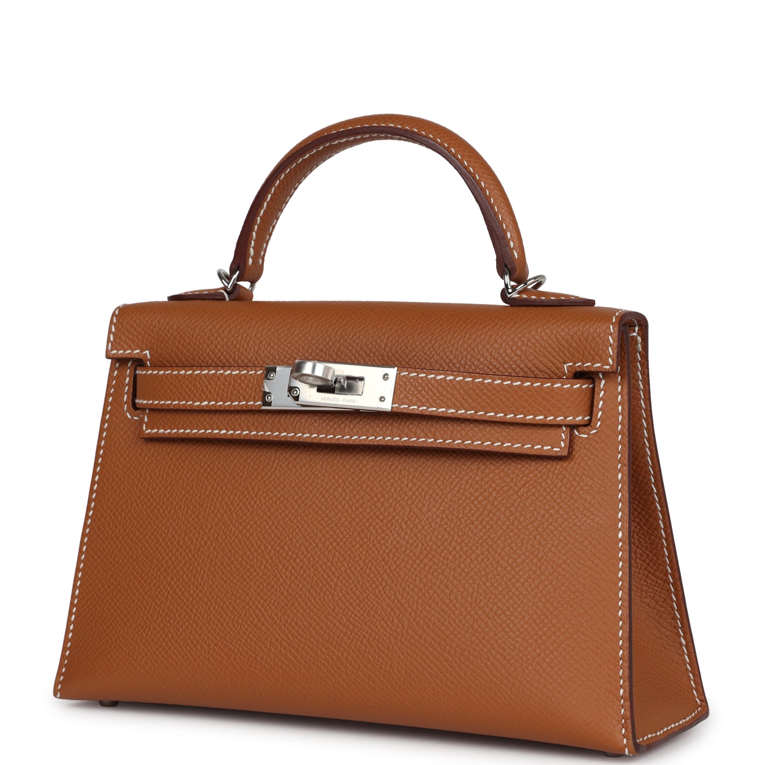 Hermes Kelly Sellier 20 Gold Epsom Palladium Hardware - Exclusu