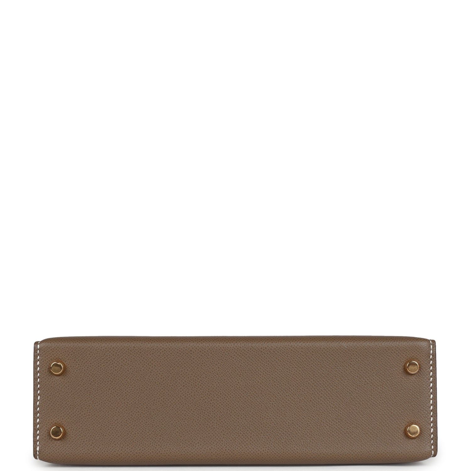 Hermes Kelly Sellier 20 Etoupe Madame Gold Hardware - Exclusu