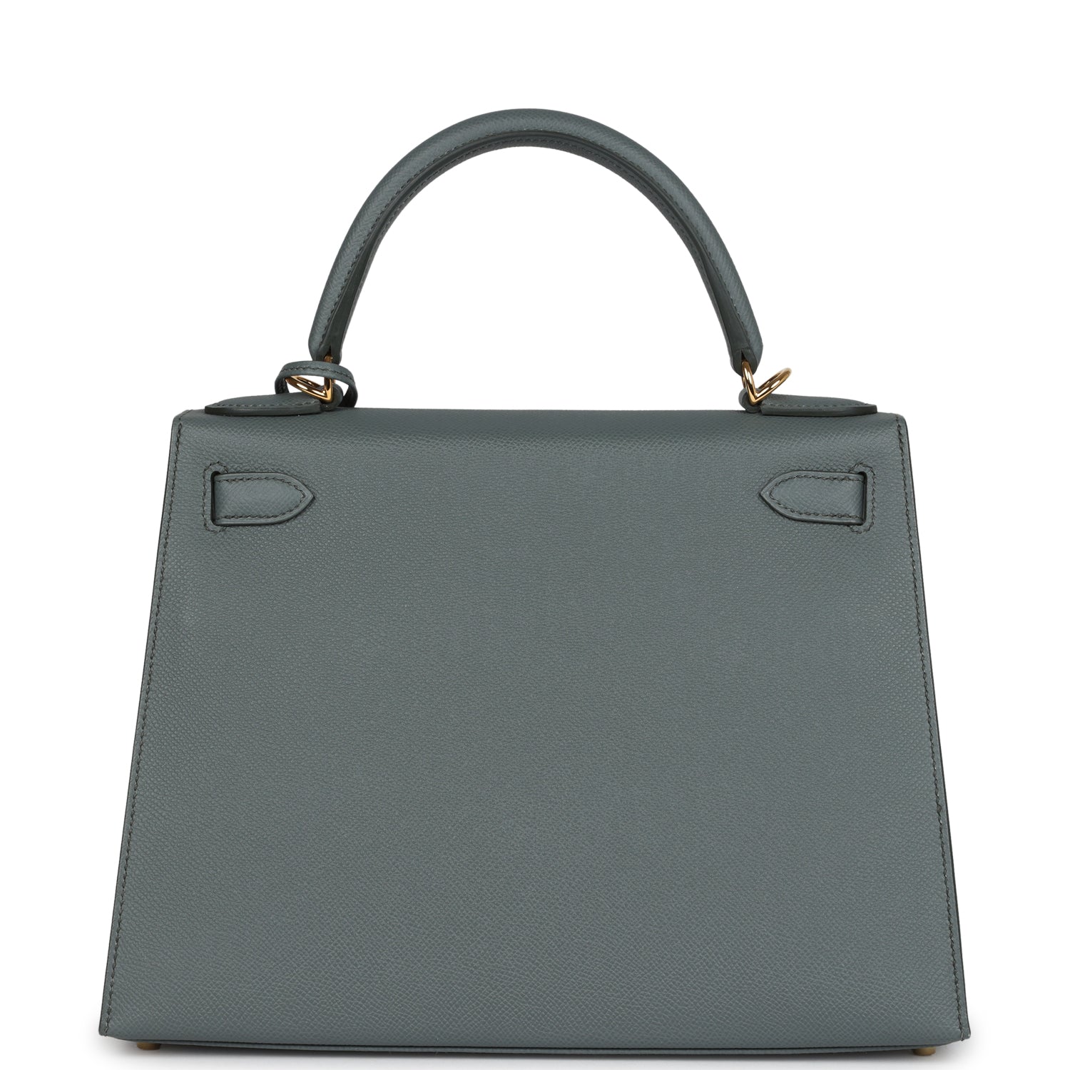 Hermes Kelly Sellier 28 Vert Amande Epsom Gold Hardware - Exclusu