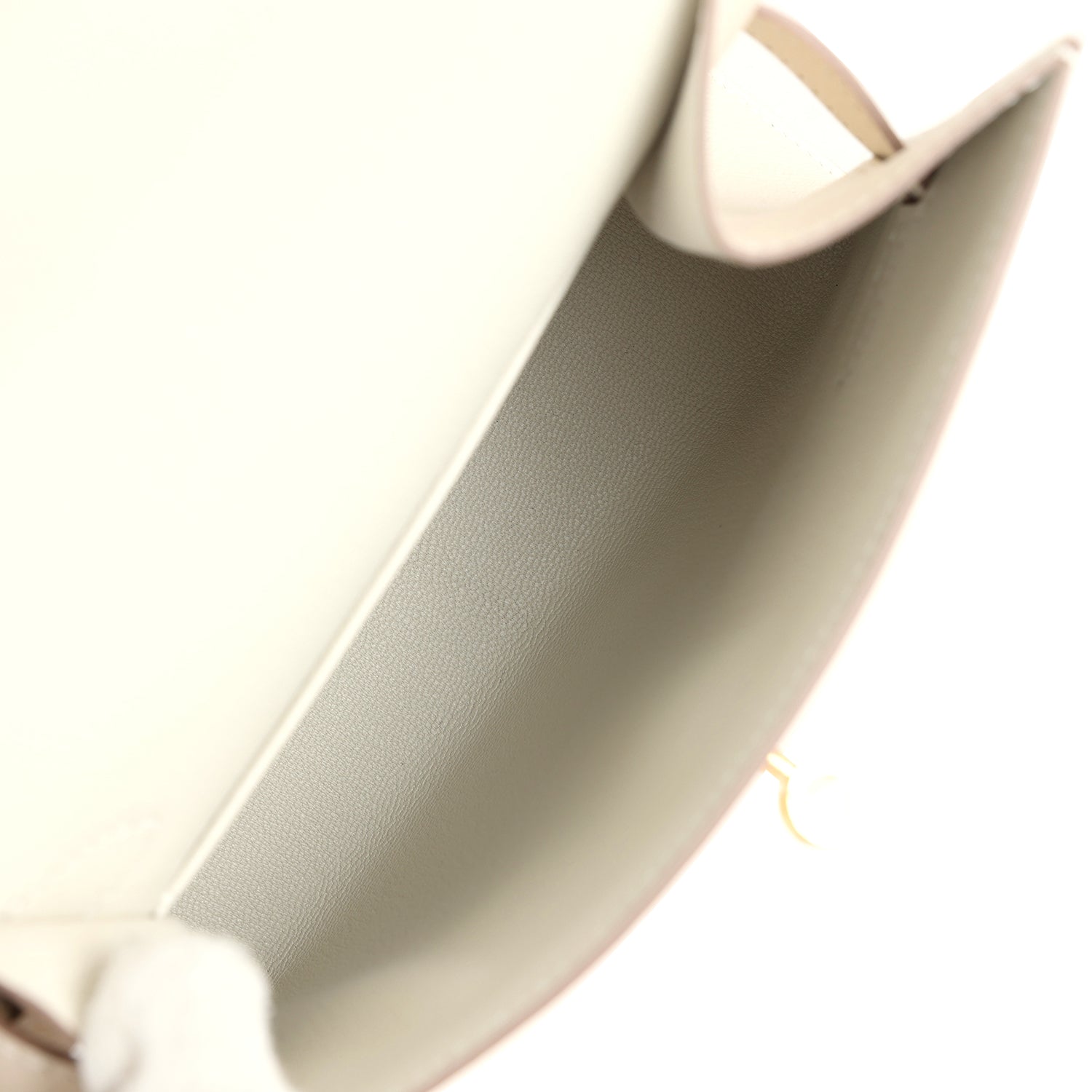 Hermes Kelly Sellier en Desordre 20 Craie Epsom Gold Hardware - Exclusu