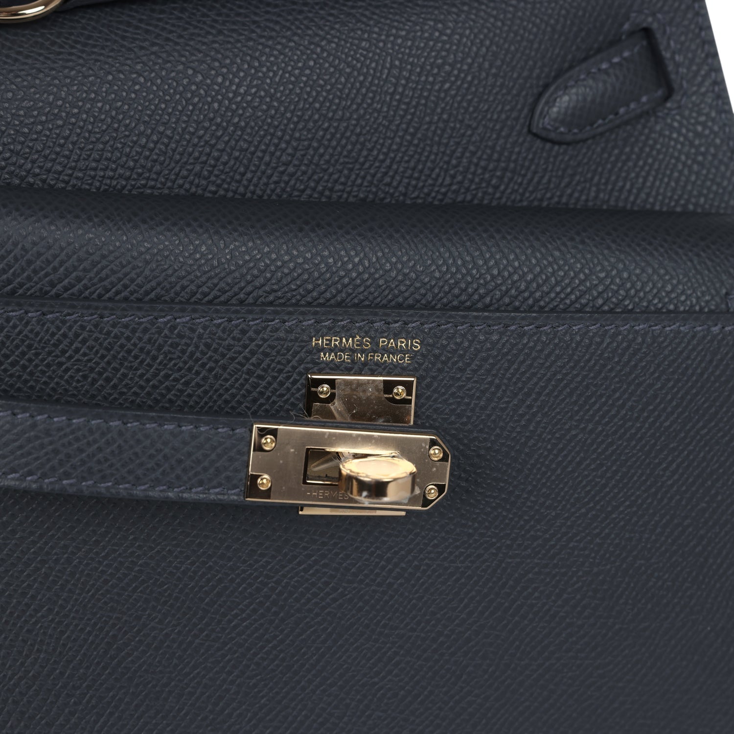 Hermes Kelly Sellier En Desordre 20 Ardoise Epsom Permabrass Hardware - Exclusu