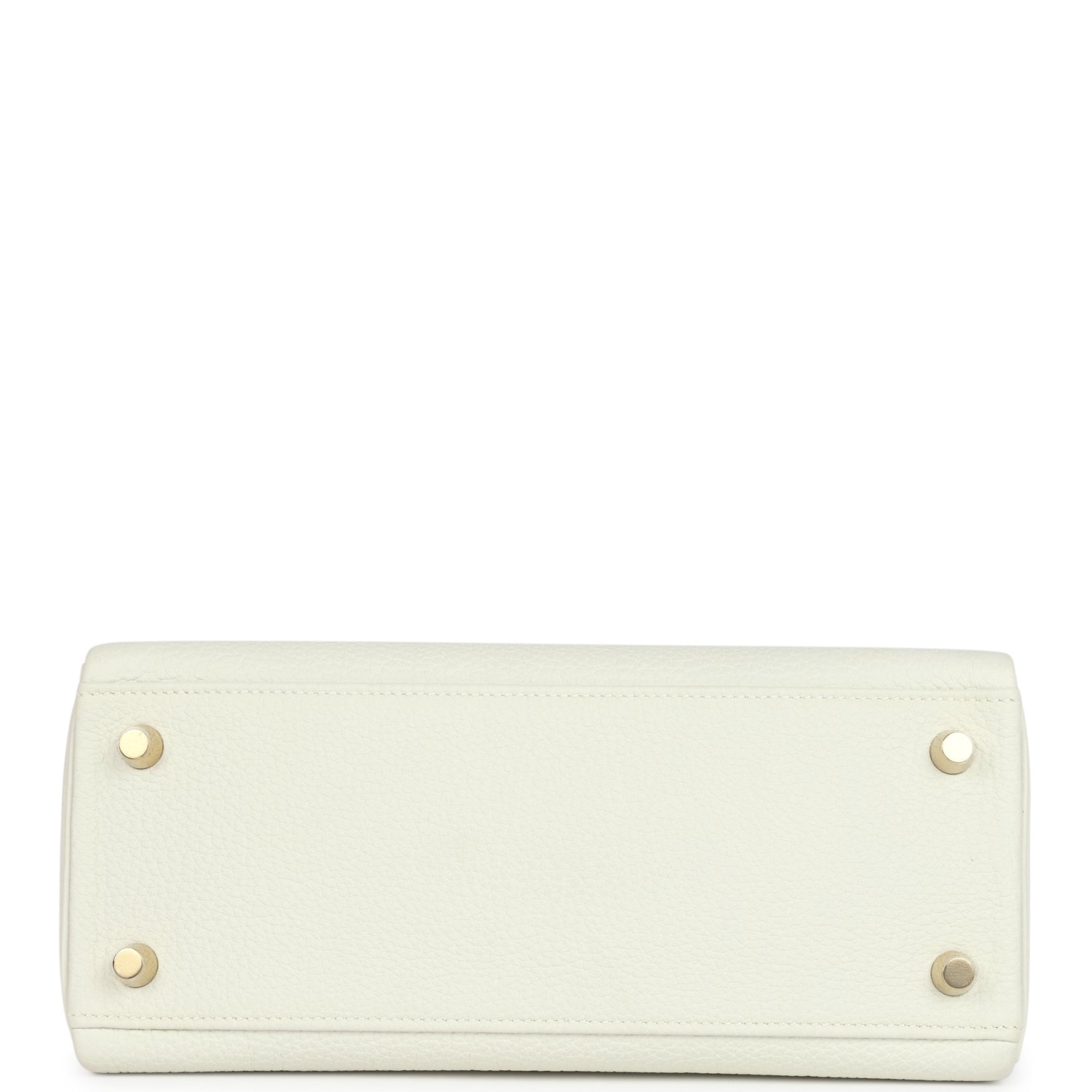 Hermes Kelly Retourne 25 Mushroom Togo Gold Hardware - Exclusu