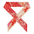 Hermes 'Sous Le Charme D'Orphee' Vermillion Silk Twilly - Exclusu
