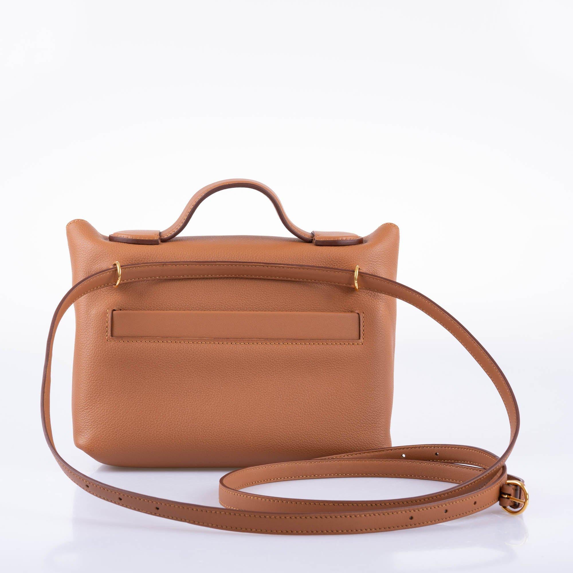 Hermes 24/24 21 Gold Evercolor and Swift Leather Gold Hardware - 2021, Z - Exclusu