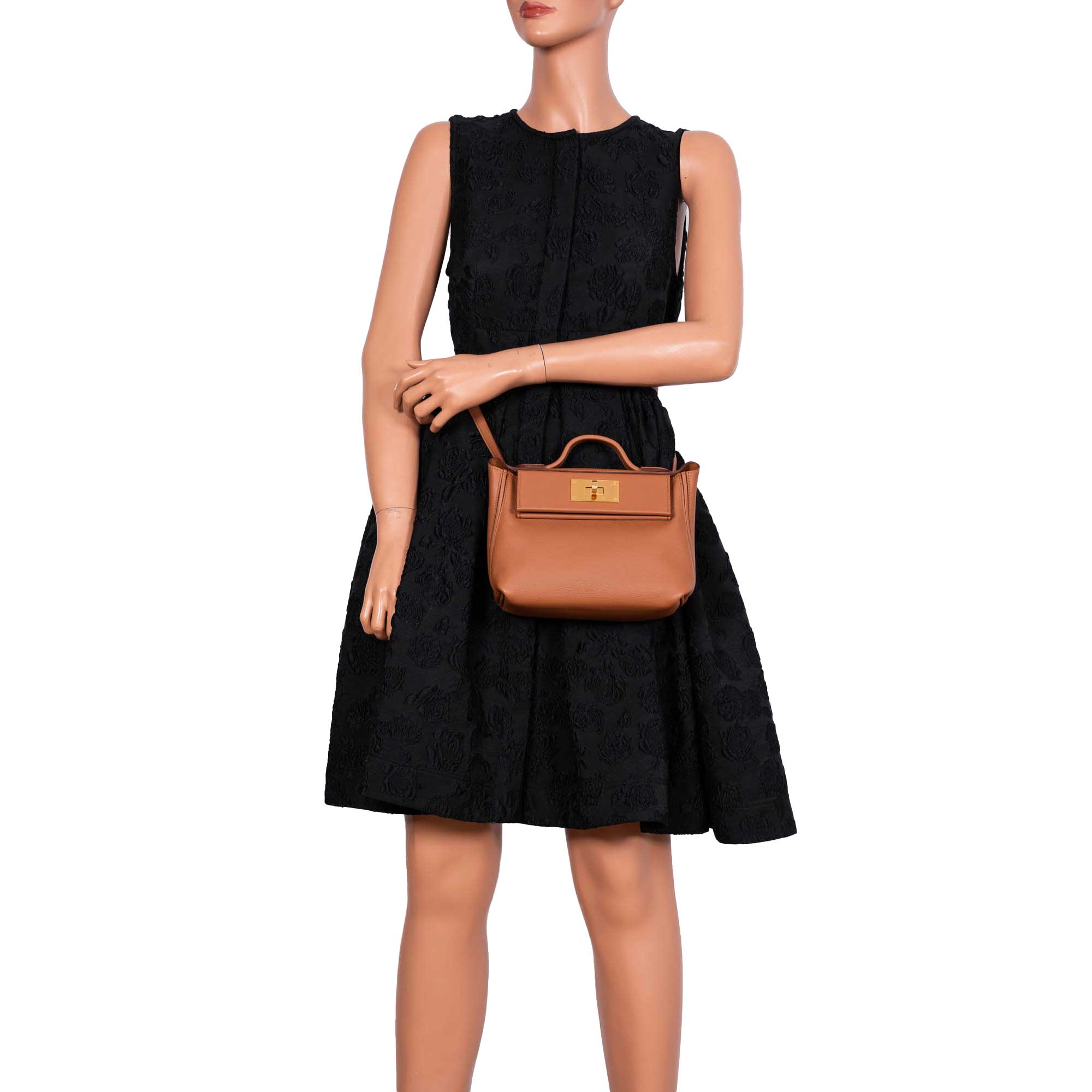 Hermes 24/24 21 Gold Evercolor and Swift Leather Gold Hardware - 2021, Z - Exclusu