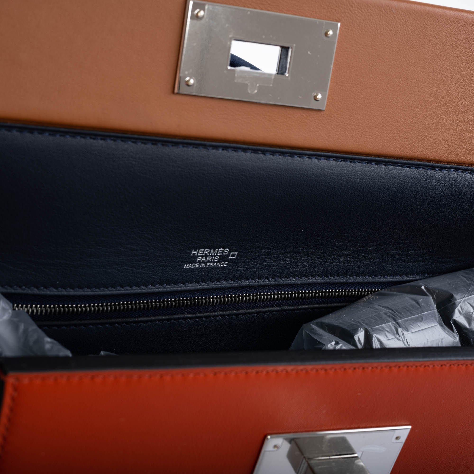 Hermes 24/24 29 Blue Nuit Togo and Matte Alligator Palladium Hardware - 2020, Y - Exclusu