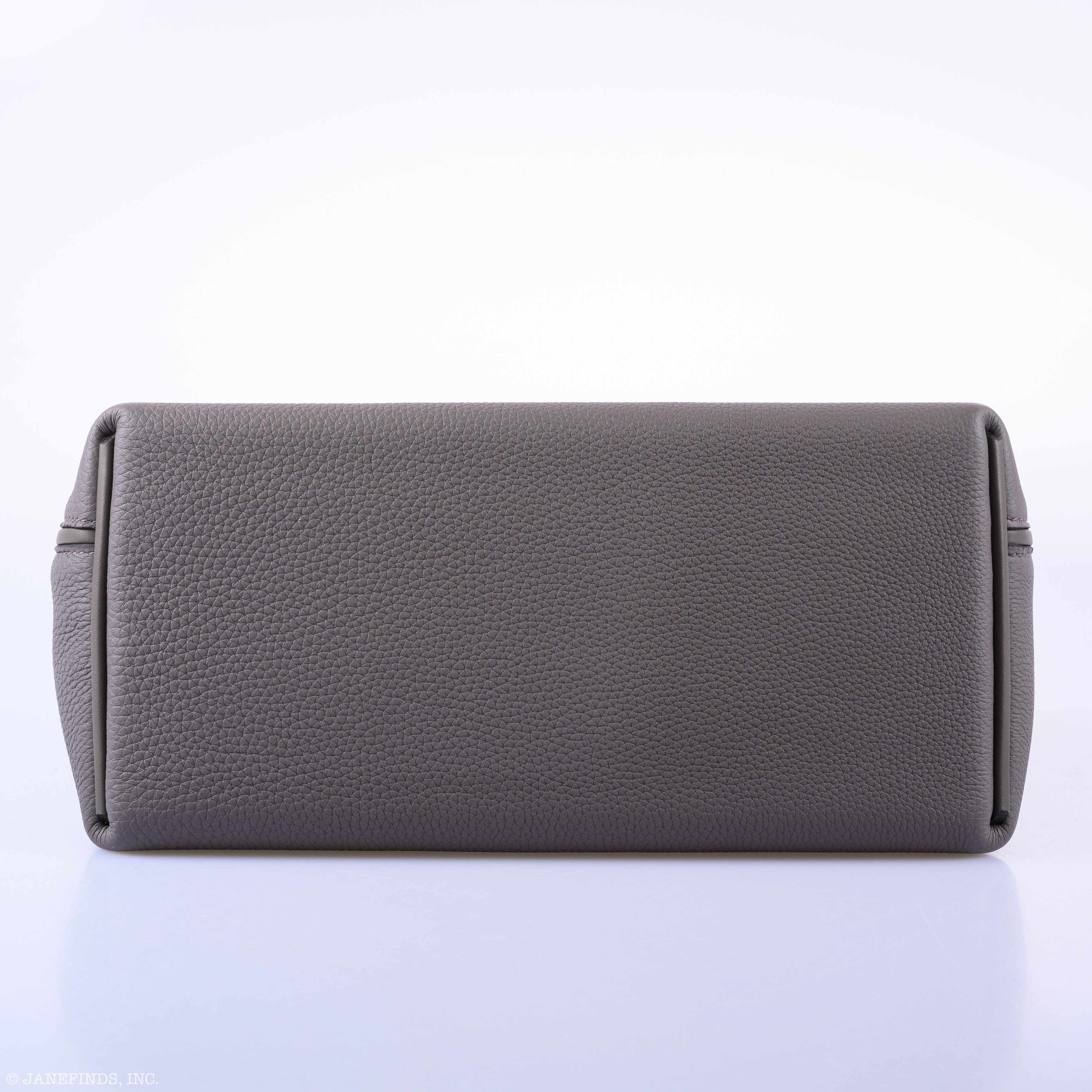 Hermes 24/24 29 Etain Swift and Togo Leather Gold Hardware - Exclusu