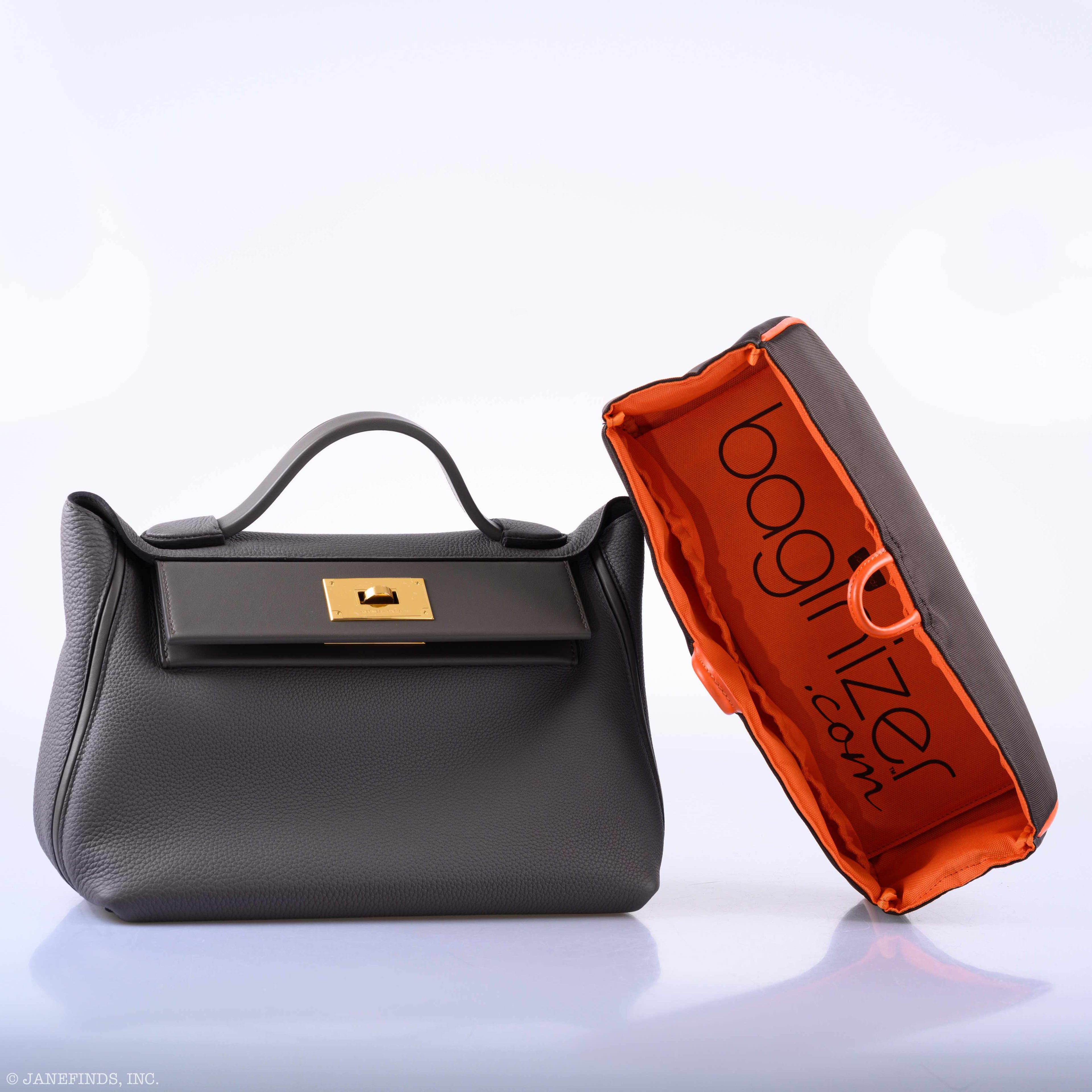 Hermes 24/24 29 Etain Swift and Togo Leather Gold Hardware - Exclusu