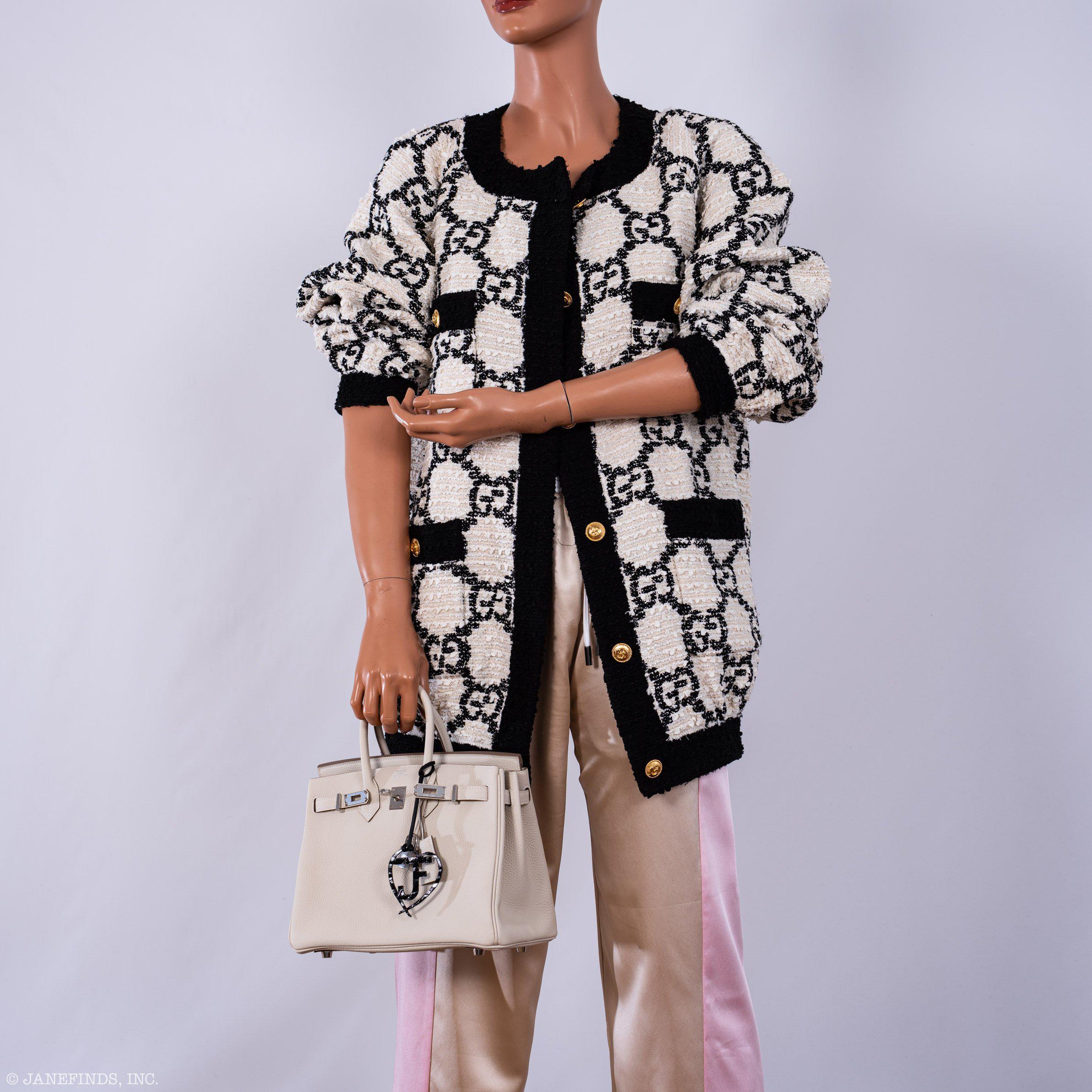 Hermes Birkin 25 Craie Togo Palladium Hardware - 2020, Y - Exclusu