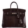 Hermes Birkin 25 Havane Nilo Lizard with Palladium Hardware - 2007, K Square - Exclusu