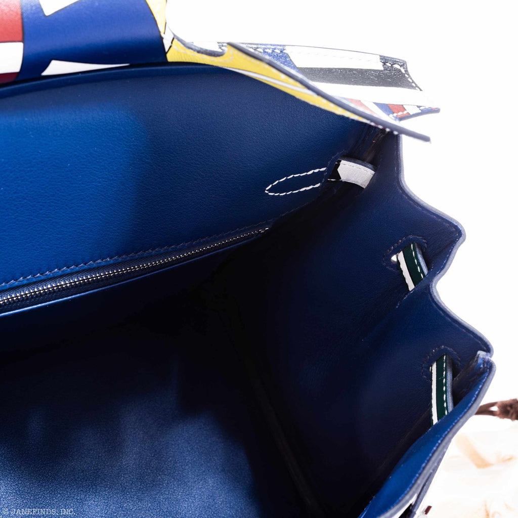 Hermes Birkin 25 "One Two Three And Away We Go!" Limited Edition By Nigel Peak Multicolor Swift Leather - 2018, C - Exclusu