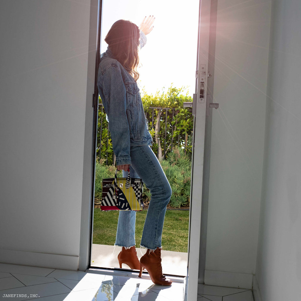 Hermes Birkin 25 "One Two Three And Away We Go!" Limited Edition By Nigel Peak Multicolor Swift Leather - 2018, C - Exclusu