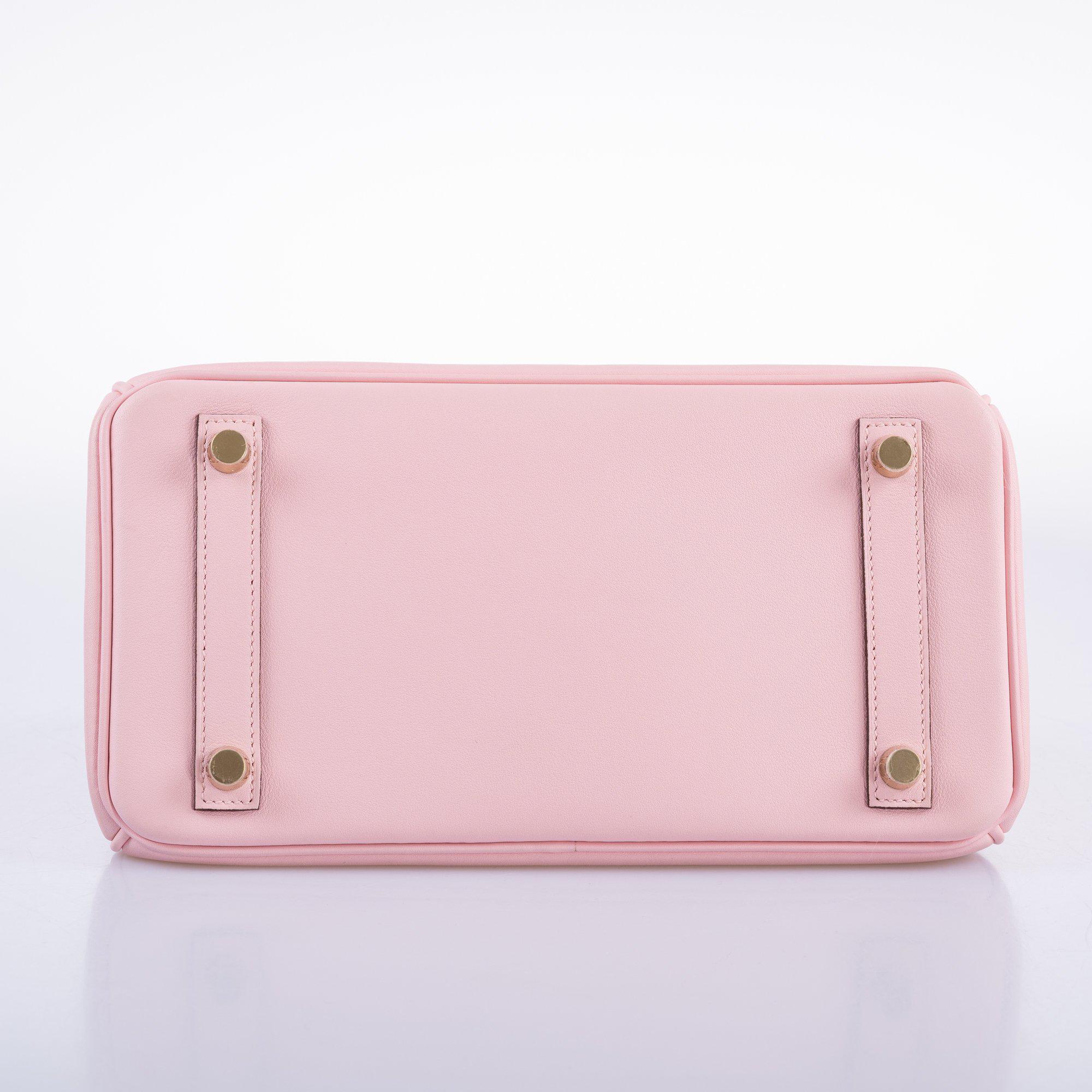 Hermes Birkin 25 Rose Sakura Swift leather Gold Hardware - 2015, T - Exclusu