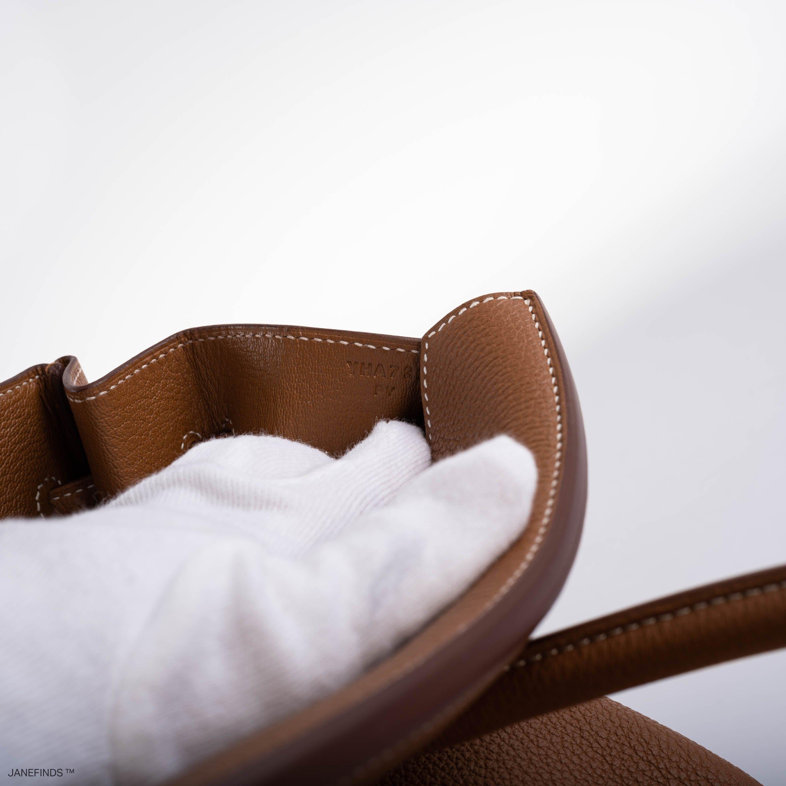 Hermes Birkin 30 Gold Togo with Palladium Hardware - 2020, Y - Exclusu