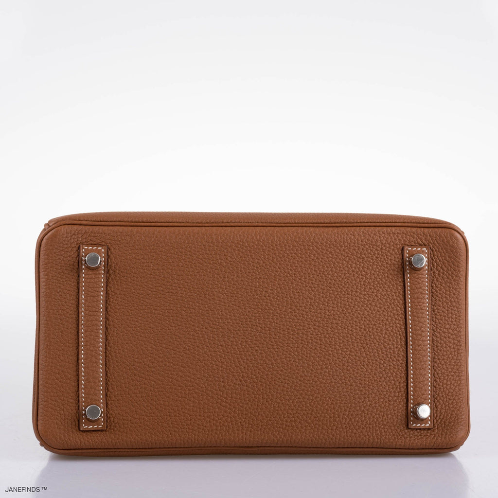 Hermes Birkin 30 Gold Togo with Palladium Hardware - 2020, Y - Exclusu
