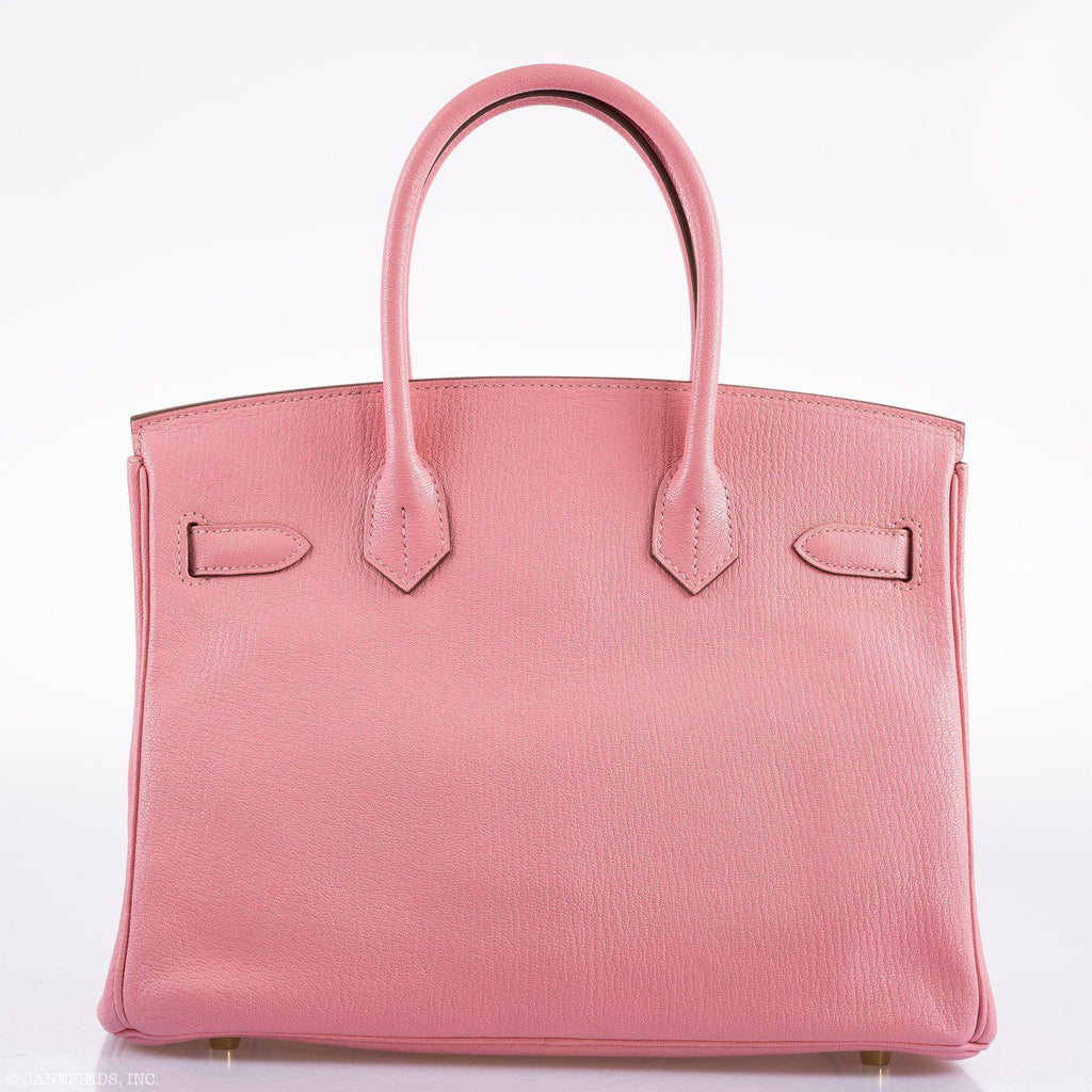 Hermes Birkin 30 HSS Rose Confetti Chevre Gold Hardware - 2015, T - Exclusu