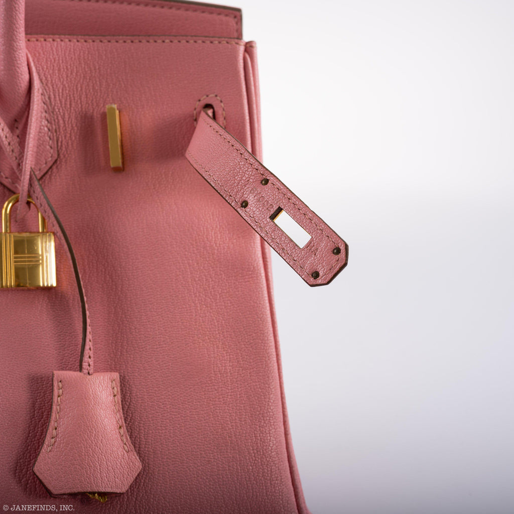 Hermes Birkin 30 HSS Rose Confetti Chevre Gold Hardware - 2015, T - Exclusu