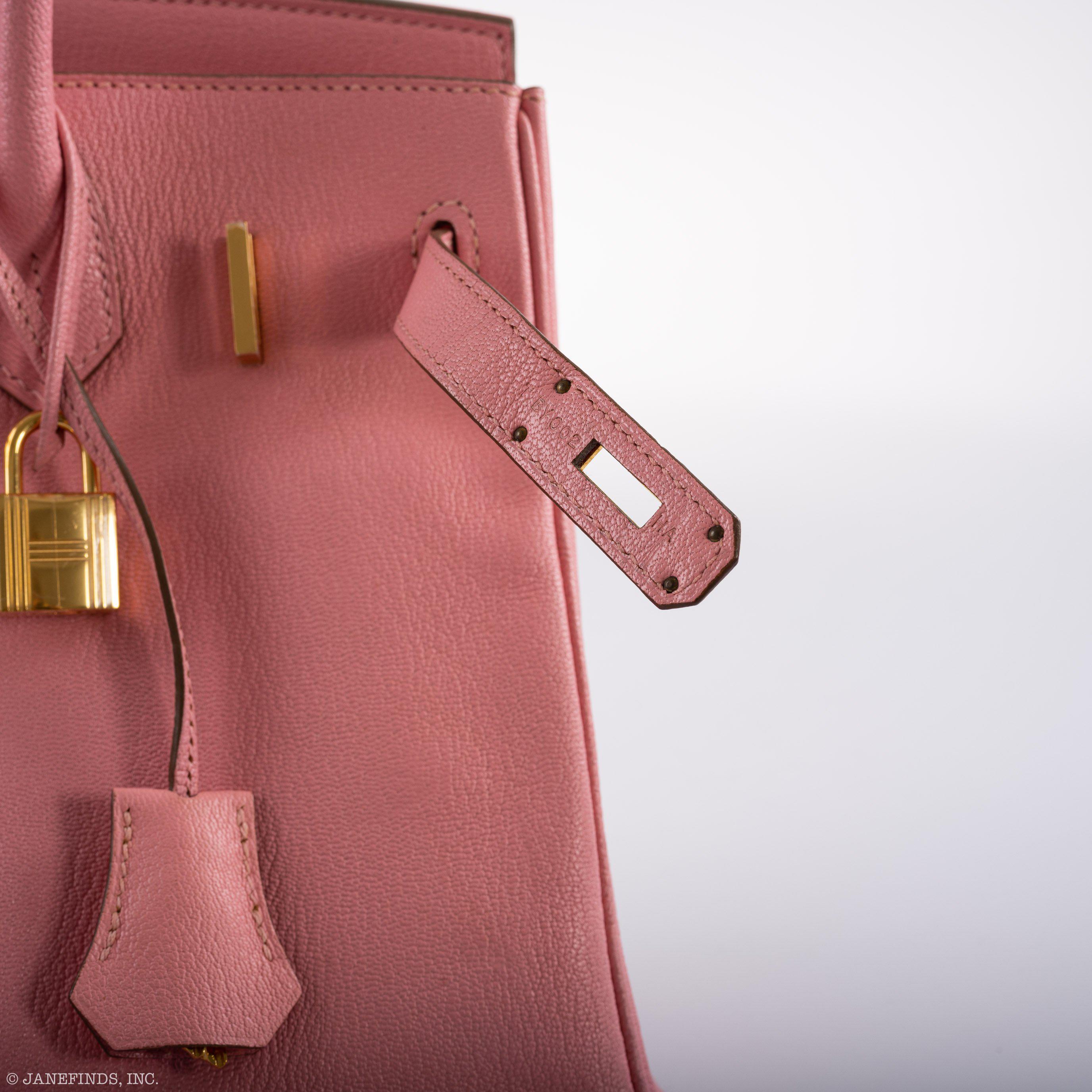 Hermes Birkin 30 HSS Rose Confetti Chevre Gold Hardware - 2015, T - Exclusu