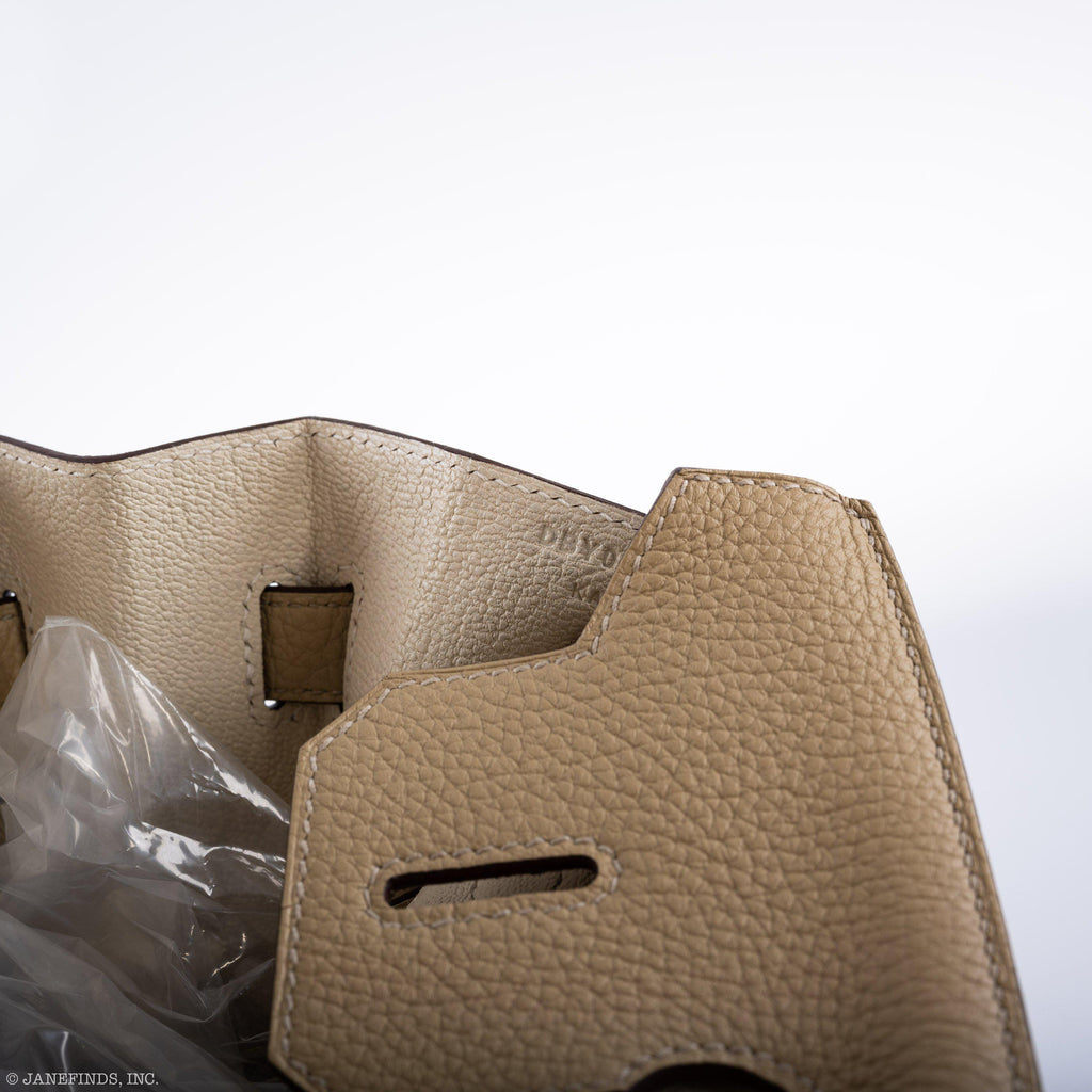 Hermes Birkin 30 HSS Trench & Craie Piping Togo Brushed Gold Hardware - 2016, X - Exclusu