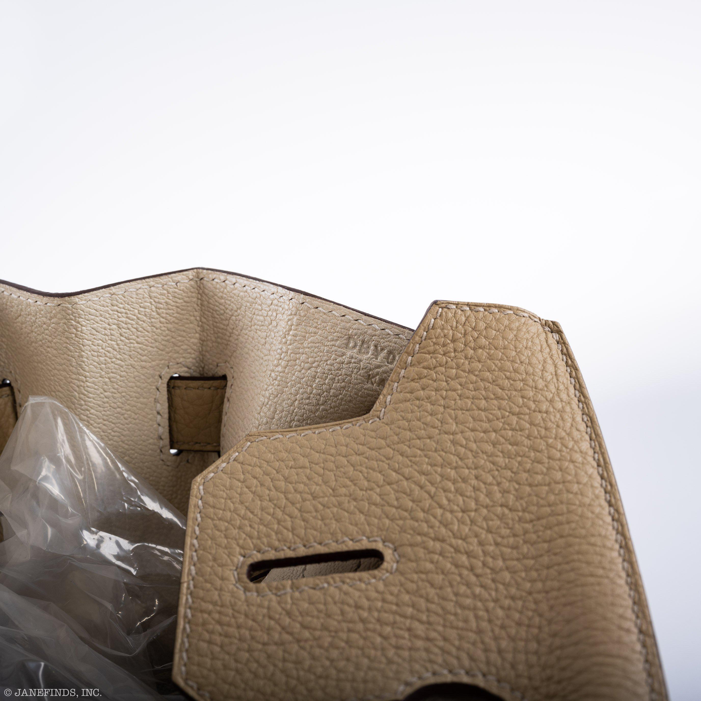 Hermes Birkin 30 HSS Trench & Craie Piping Togo Brushed Gold Hardware - 2016, X - Exclusu