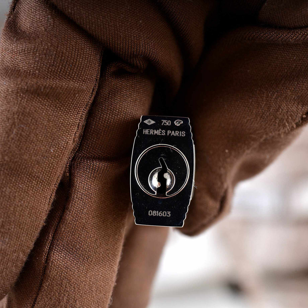 Hermes Birkin 30 Matte Himalayan Niloticus Crocodile with Diamonds & White Gold Hardware - Exclusu