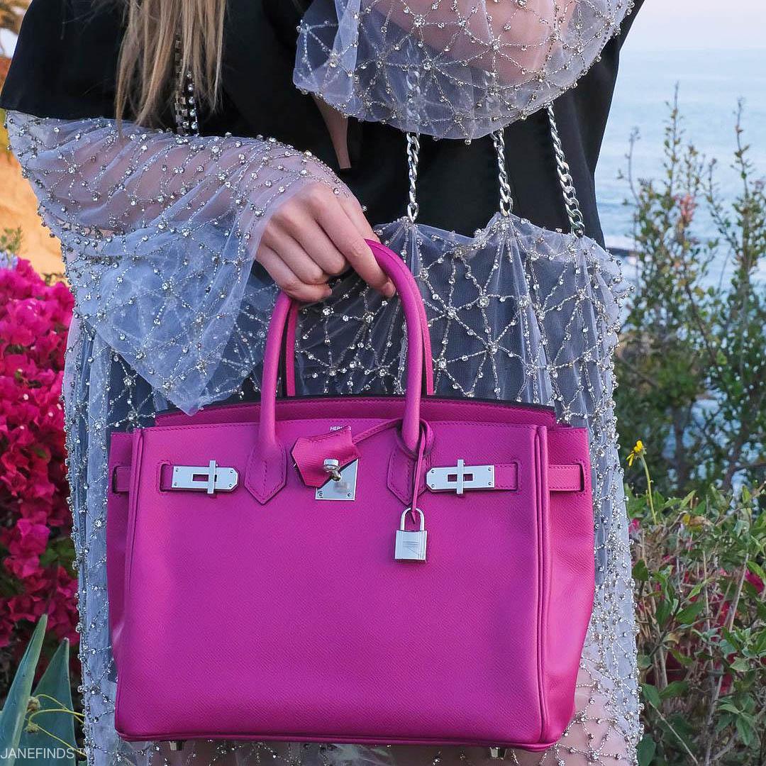 Hermes Birkin 30 Rose Pourpre Epsom with Palladium Hardware - 2018, C - Exclusu