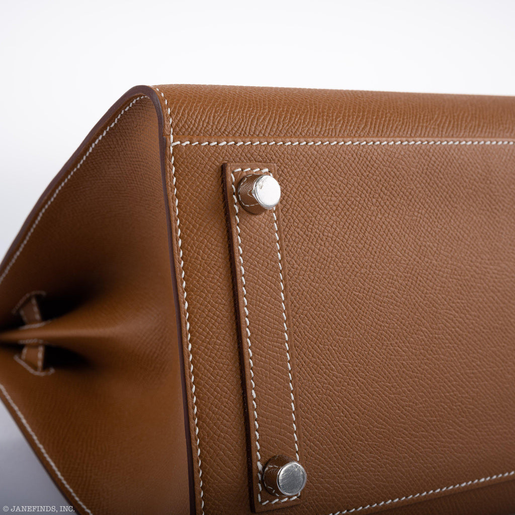 Hermes Birkin 30 Sellier Gold Madame Grain leather Palladium Hardware - 2020, Y - Exclusu