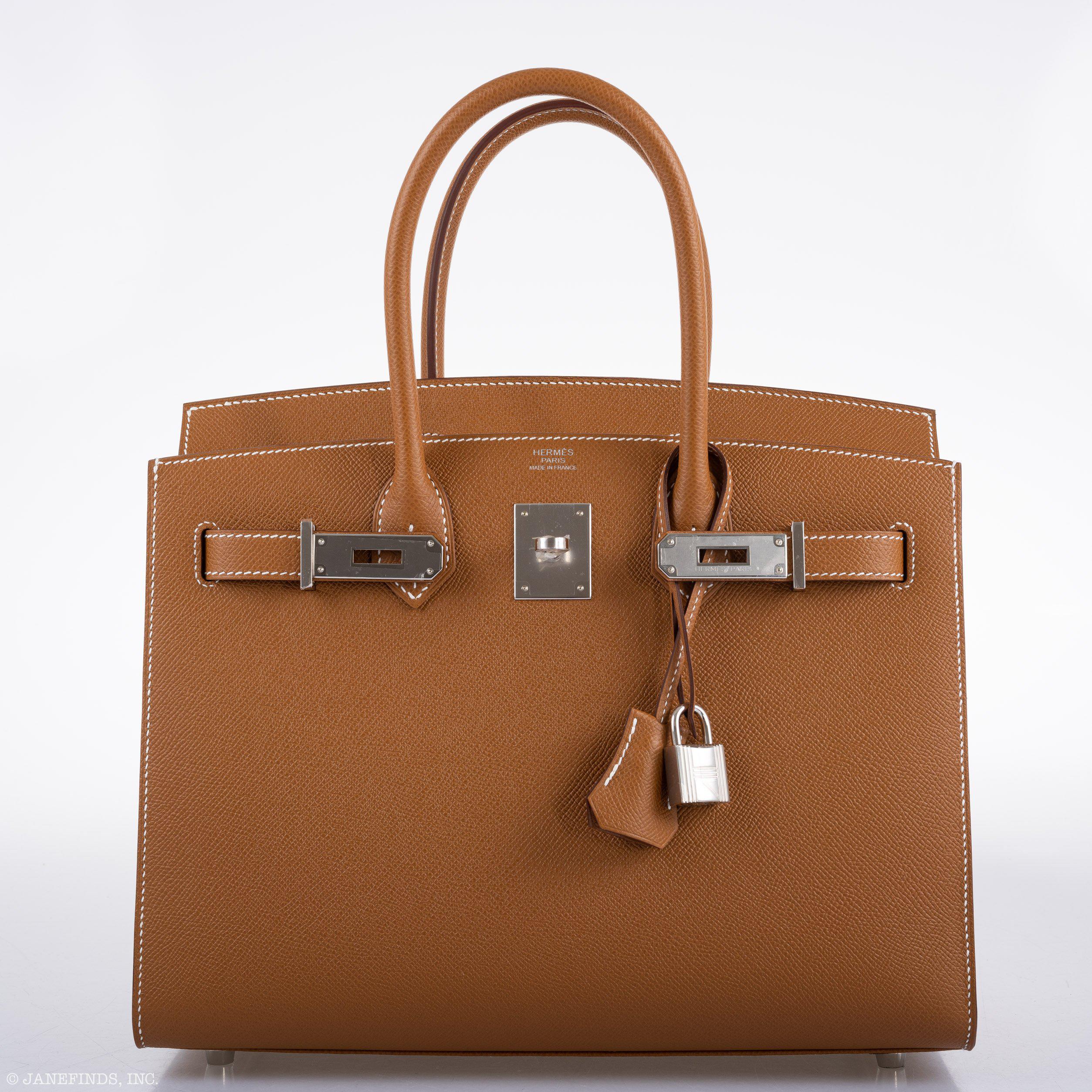 Hermes Birkin 30 Sellier Gold Madame Grain leather Palladium Hardware - 2020, Y - Exclusu