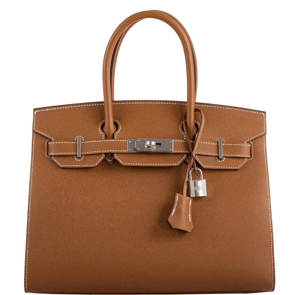 Hermes Birkin 30 Sellier Gold Madame Grain leather Palladium Hardware - 2020, Y - Exclusu