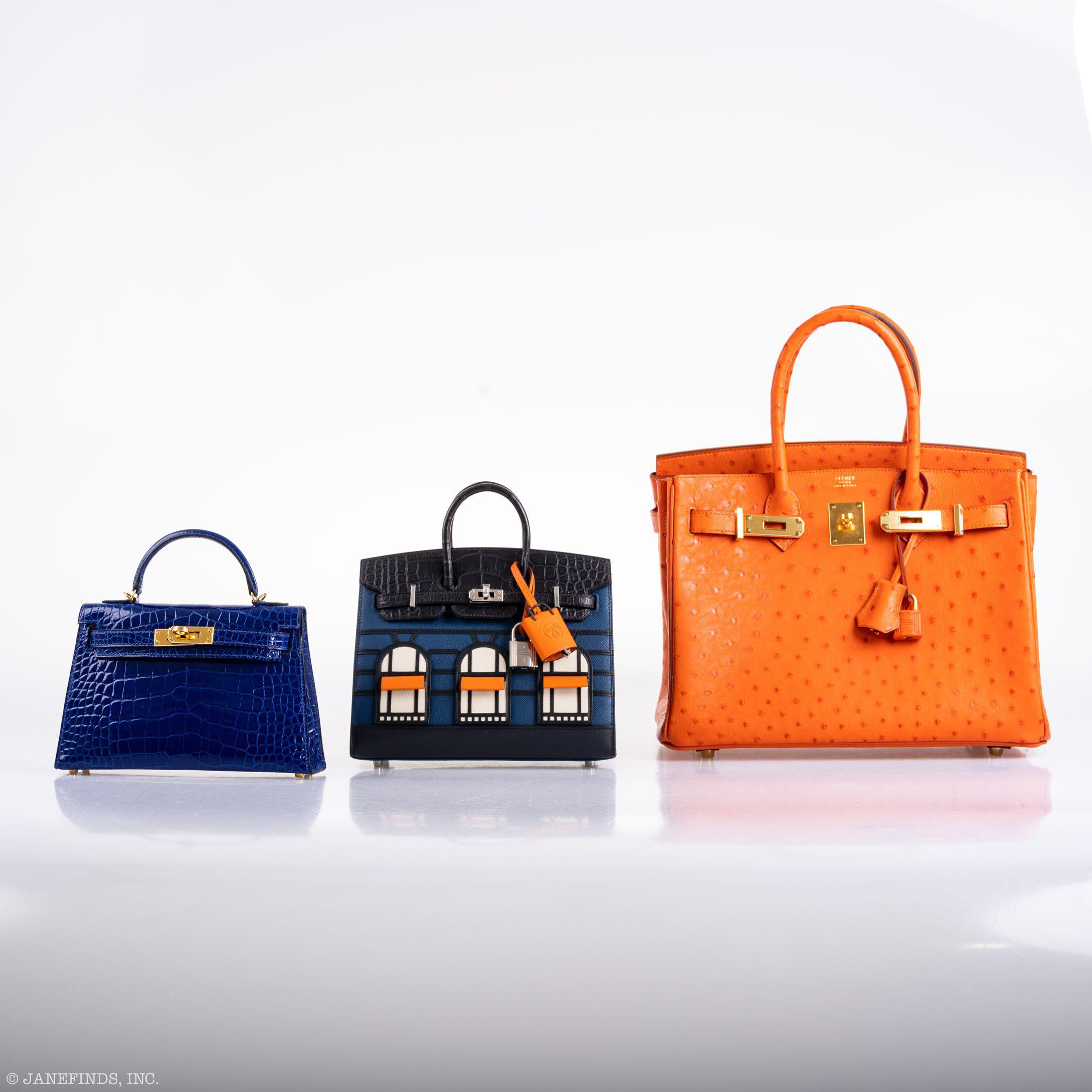 Hermes Birkin 30 Tangerine Ostrich with Gold Hardware - 2016, X - Exclusu