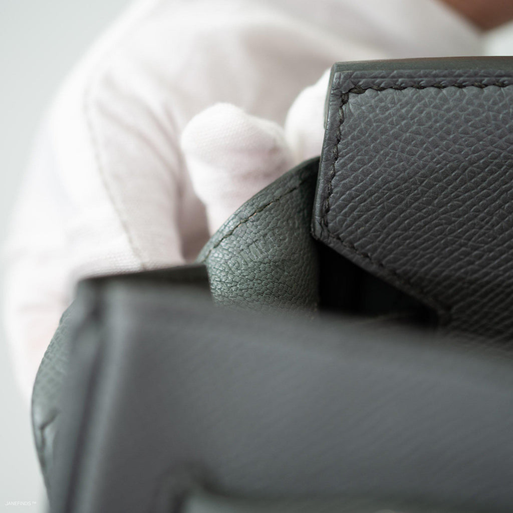 Hermes Birkin 30 Vert Amande Epsom with Palladium Hardware - 2019, D - Exclusu