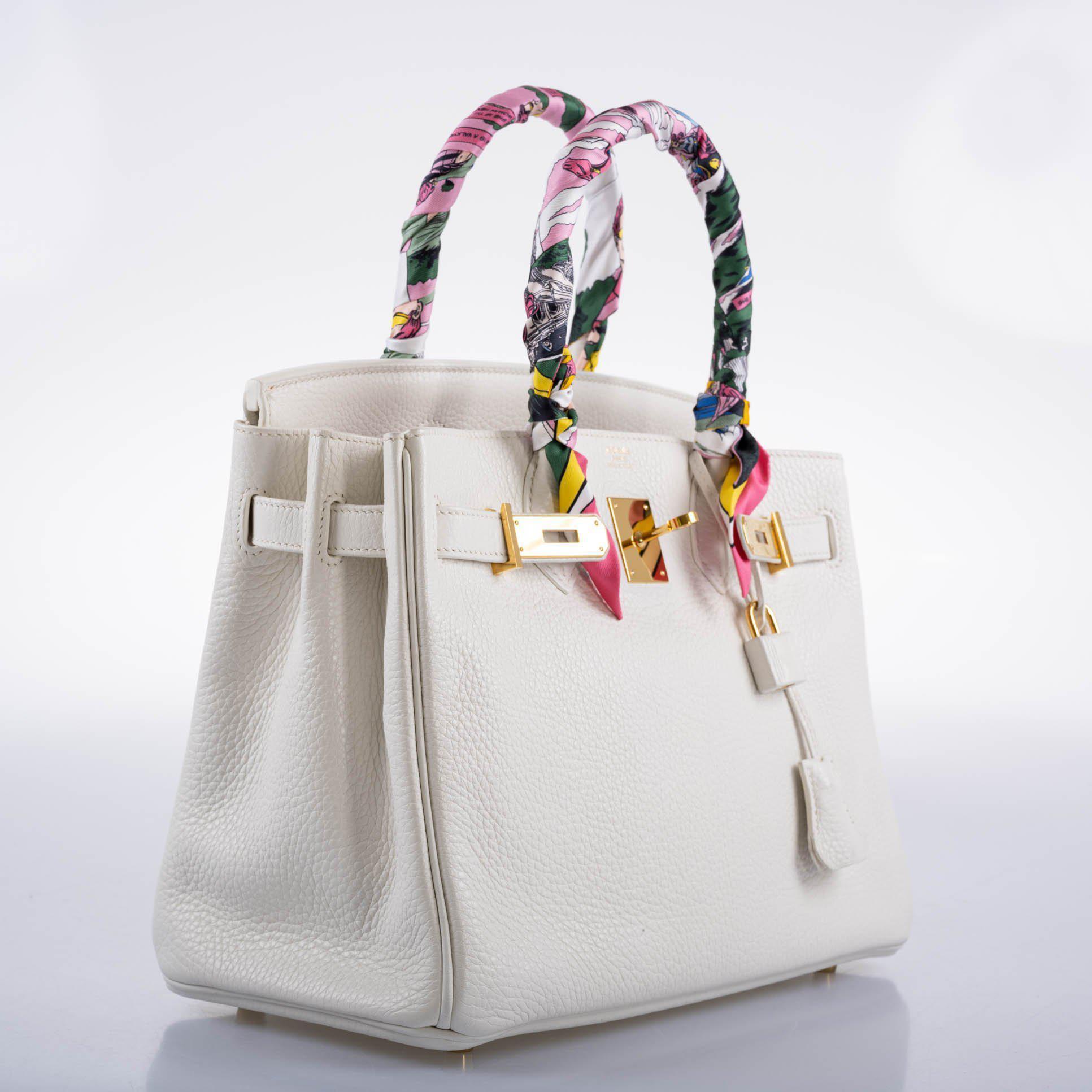 Hermes Birkin 30 White Clemence with Gold Hardware - 2016, X - Exclusu