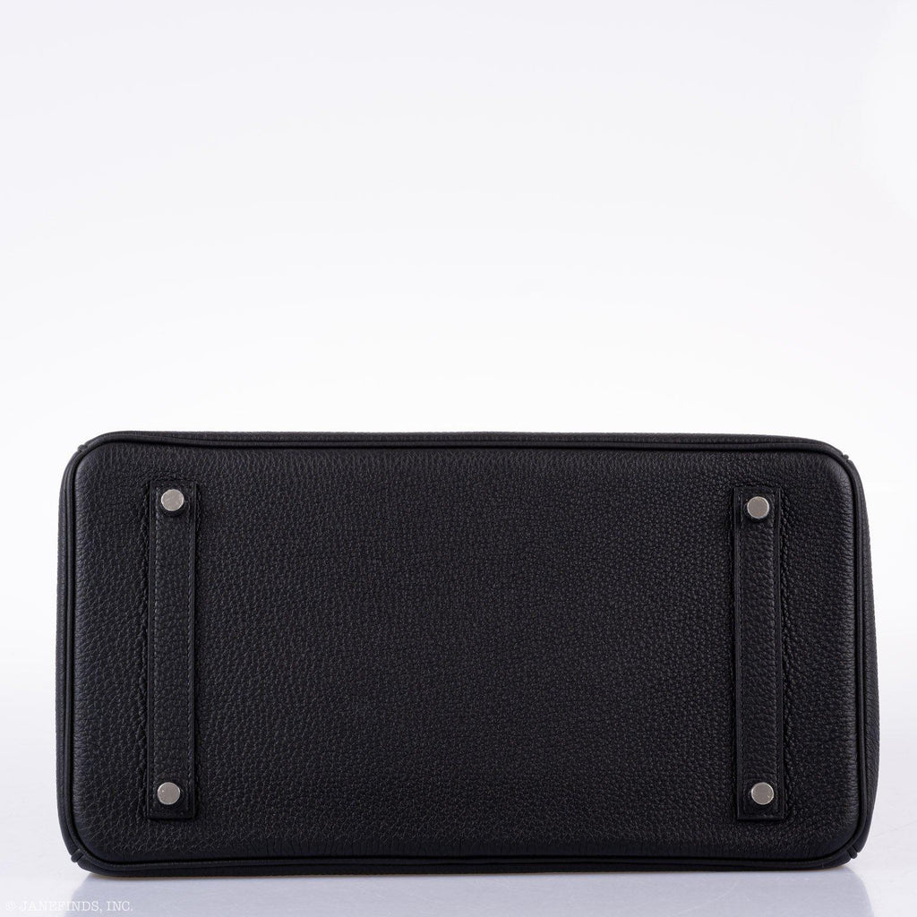 Hermes Birkin 35 Black Togo Palladium Hardware - 2020, Y - Exclusu