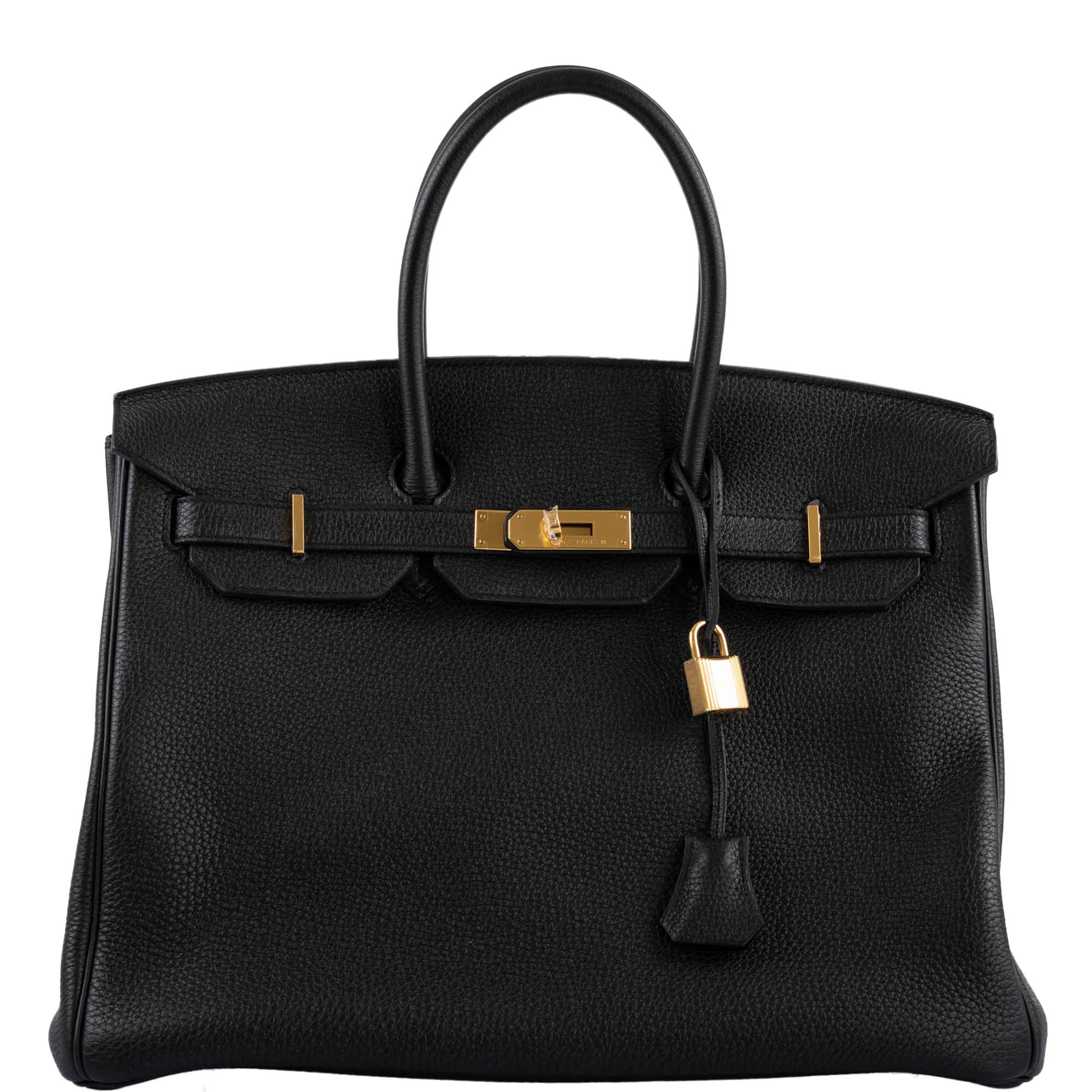 Hermes Birkin 35 Black Togo with Gold Hardware - 2017, A - Exclusu