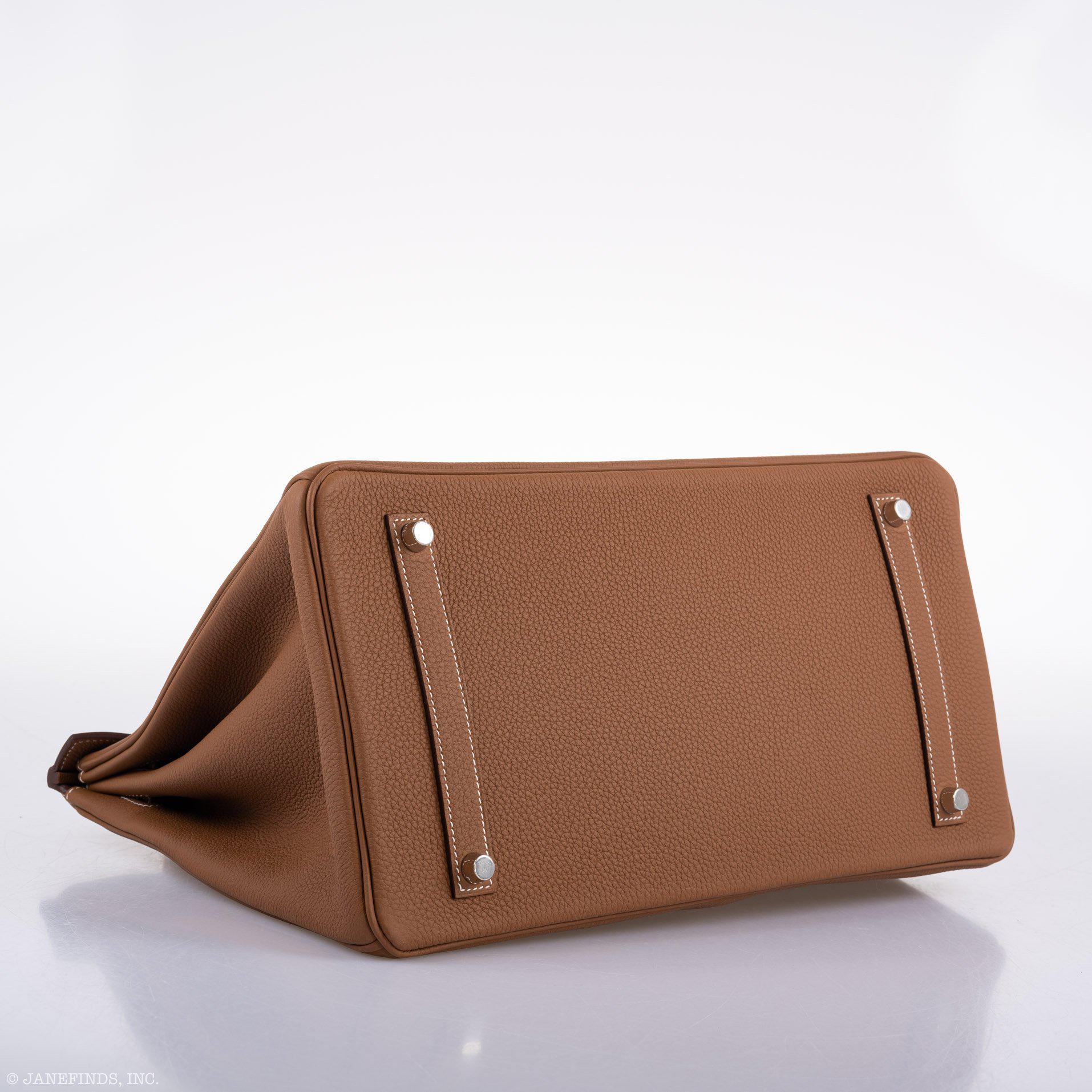 Hermes Birkin 35 Gold Togo with Palladium Hardware - 2020, Y - Exclusu