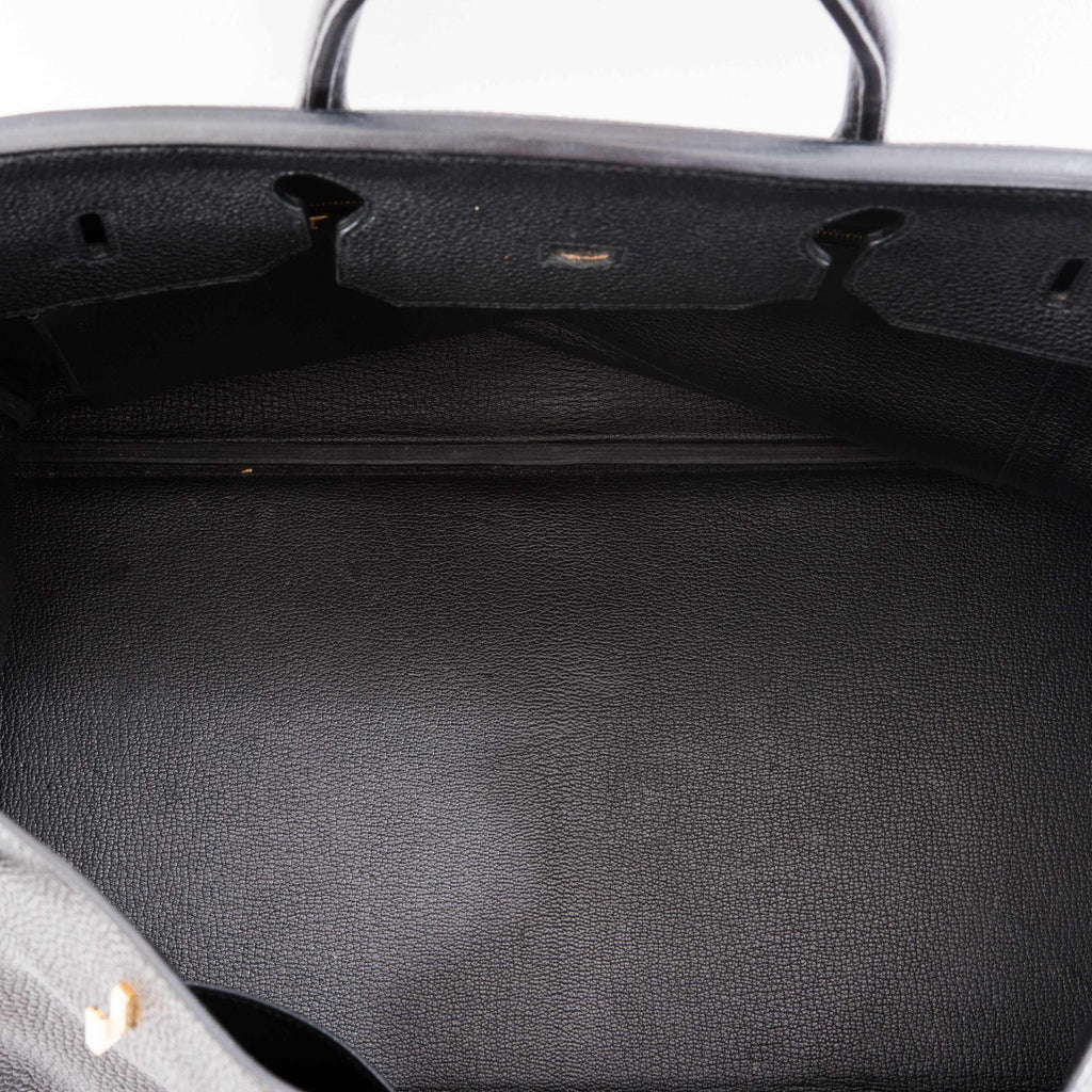 Hermes Birkin 40 Black Togo Gold Hardware - 2010, Square N - Exclusu