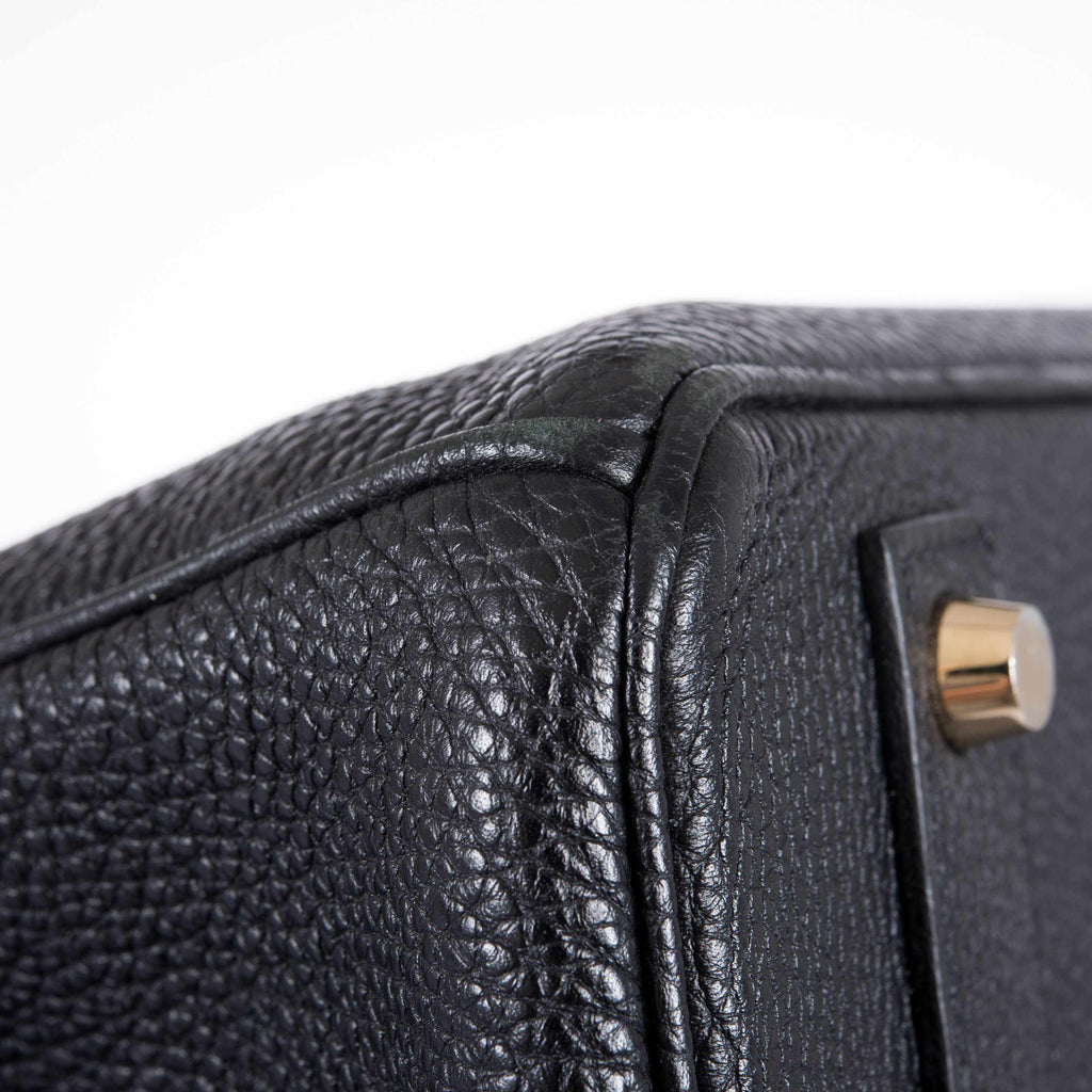 Hermes Birkin 40 Black Togo Gold Hardware - 2010, Square N - Exclusu