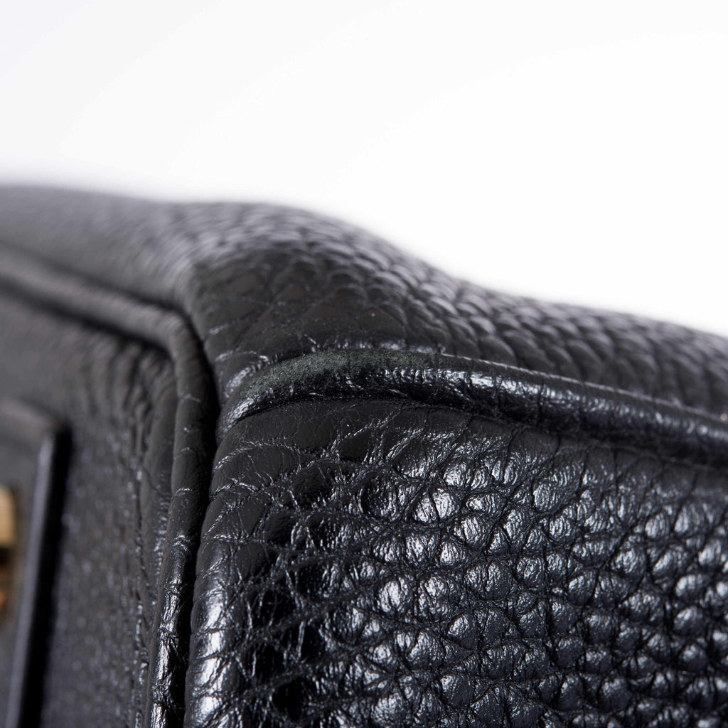 Hermes Birkin 40 Black Togo Gold Hardware - 2010, Square N - Exclusu