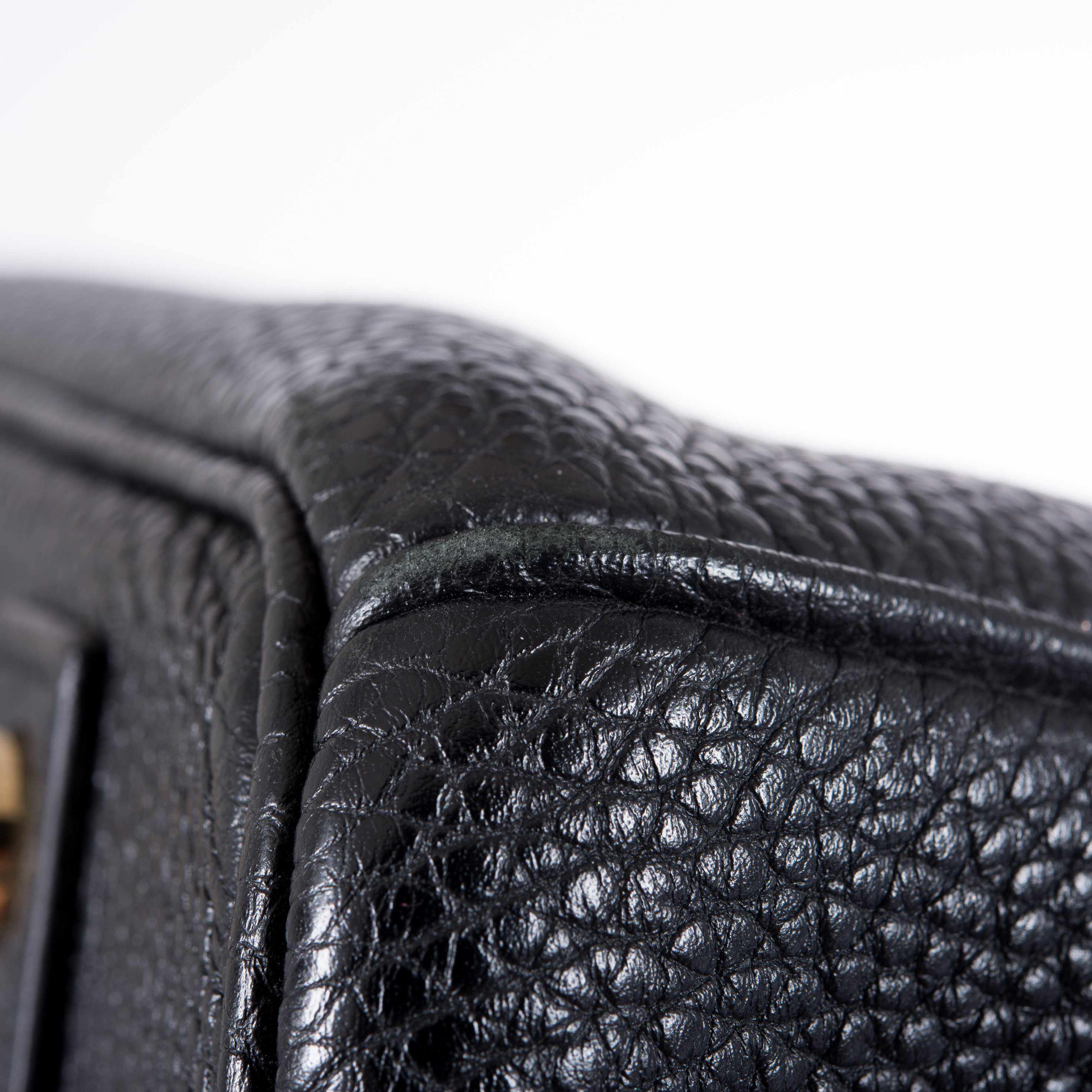 Hermes Birkin 40 Black Togo Gold Hardware - 2010, Square N - Exclusu