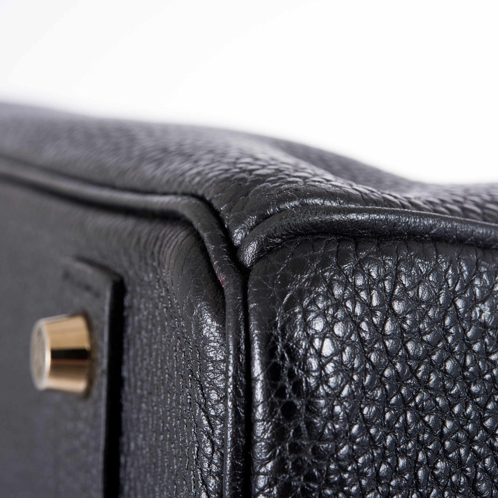 Hermes Birkin 40 Black Togo Gold Hardware - 2010, Square N - Exclusu