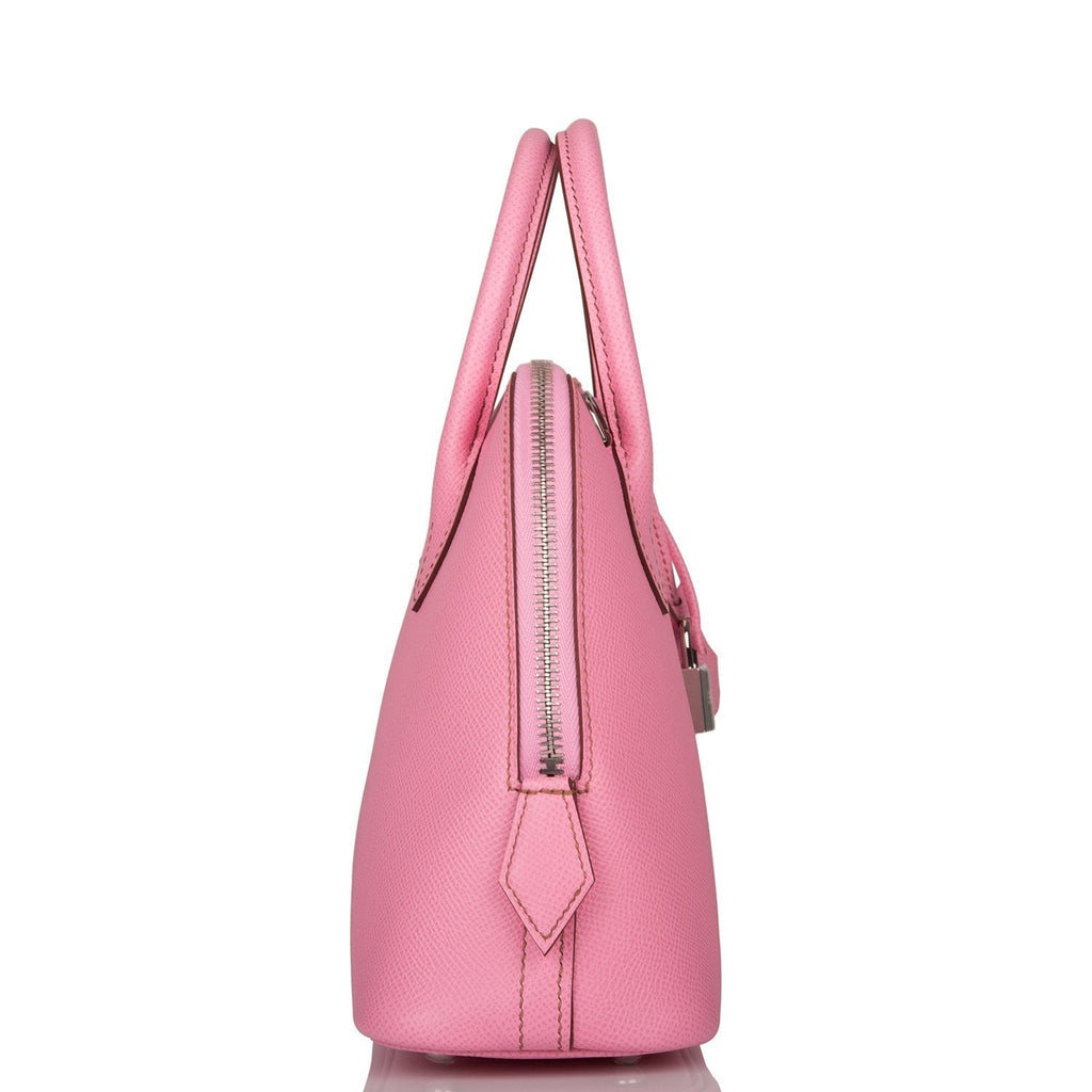 Hermes 1923 Bolide 25 Bubblegum 5P Epsom Palladium Hardware - Exclusu